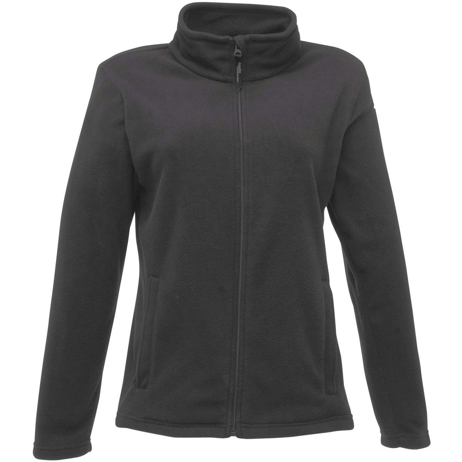 Regatta Women's Grey Full-Zip 210 Series Microfleece Jacket - Seal - 20 - Seal - 100% Microfleece
