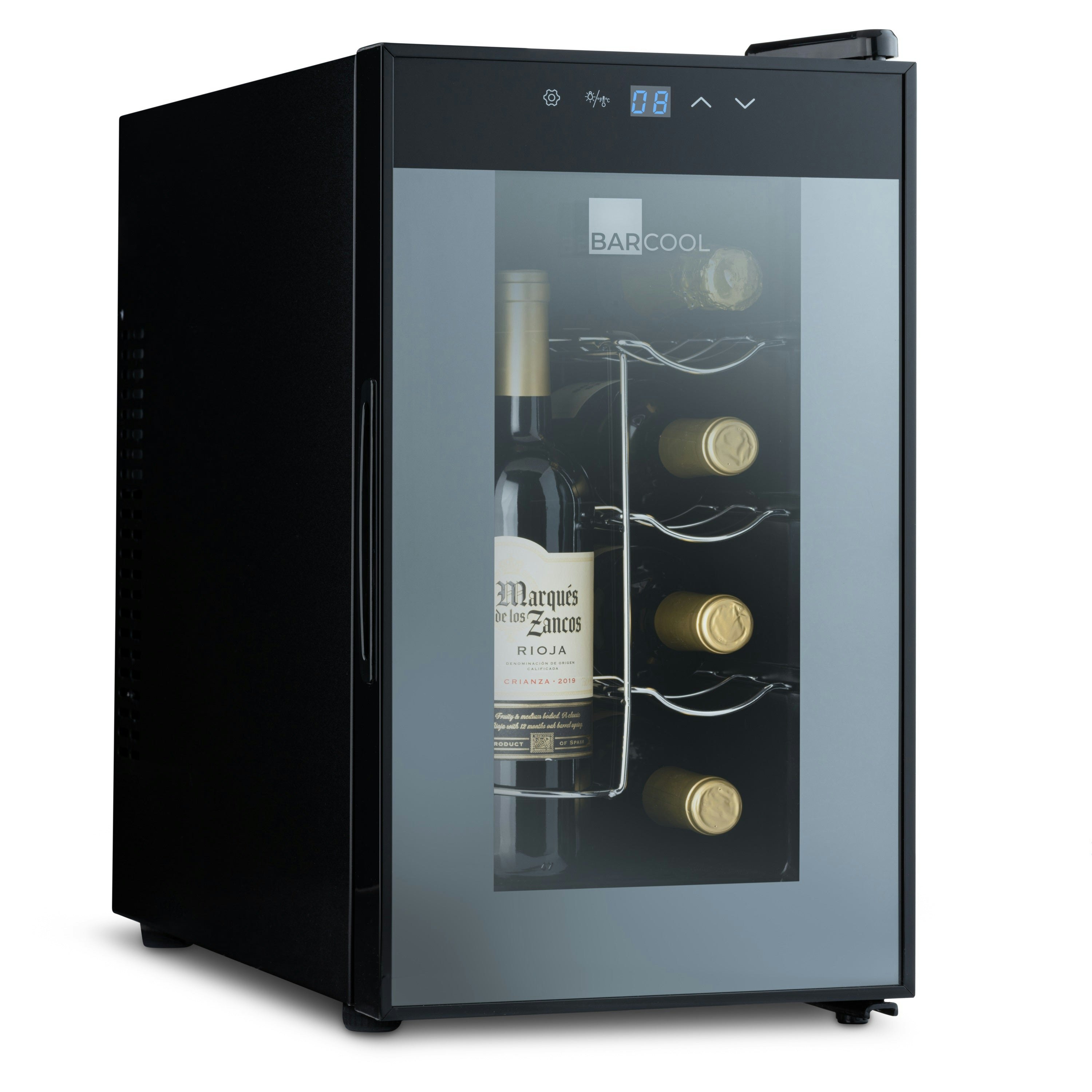 Subcold Black/Light Barcool Vino8 Wine Cooler