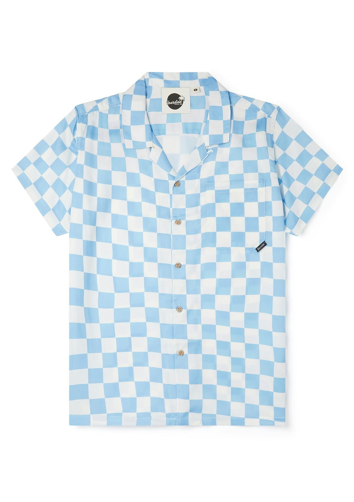 Boardies Blue/Cream Mojo Shirt - L