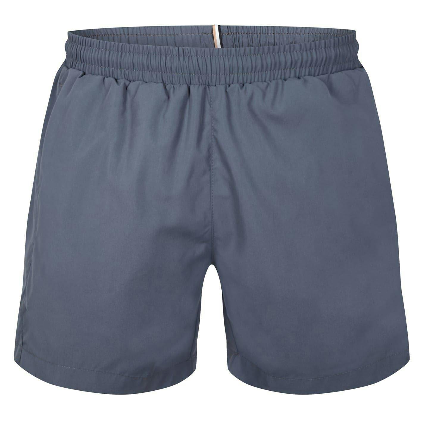 Boss Men's Grey Dolphin Swim Shorts - Charcoal - Xxl - Charcoal - 100% Polyester