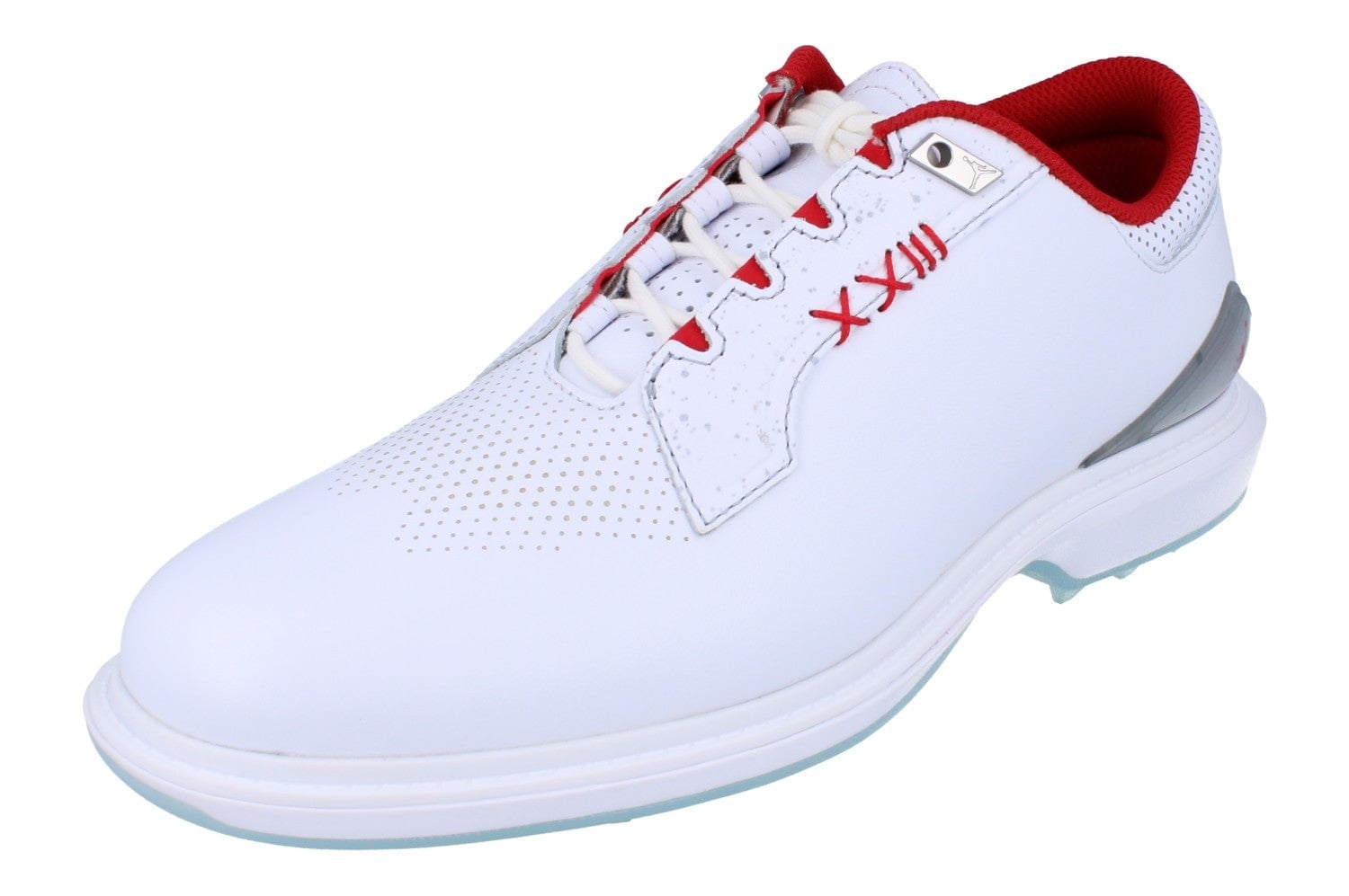 Nike Men's White/Red/Silver Air Jordan Adg 5 Golf Shoes Fq6642 101 - Uk 10.5 | Us 11.5 | Eu 45.5