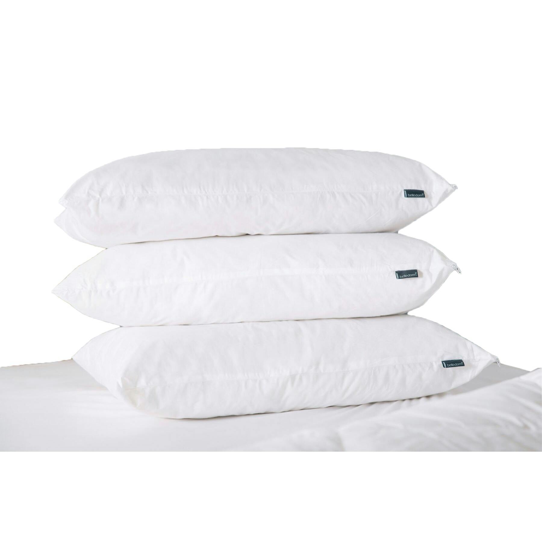 Belledorm White Wool Pillow - 74Cm X 48Cm - 100% Mixed