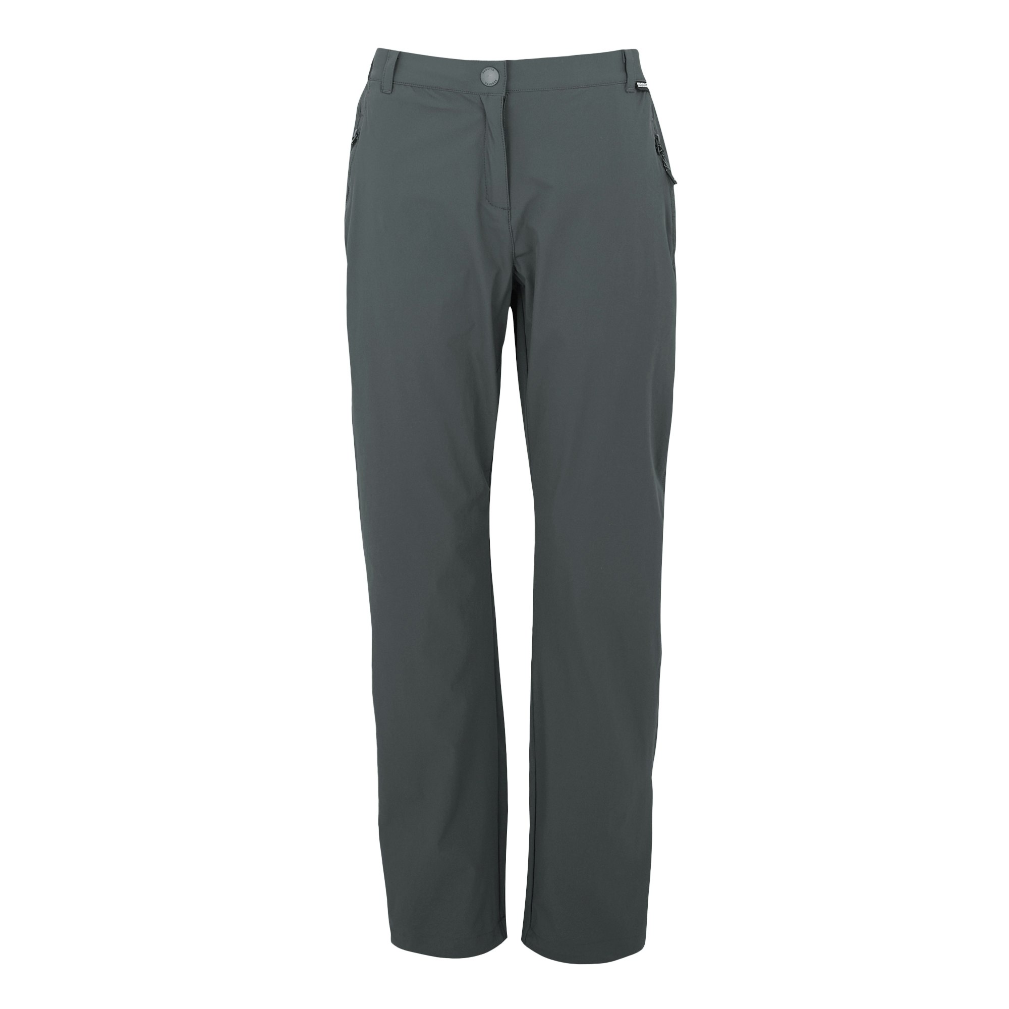 Regatta Women's Light/Grey Travel Ii Packaway Hiking Trousers - Seal - Seal - Size 8 Uk R