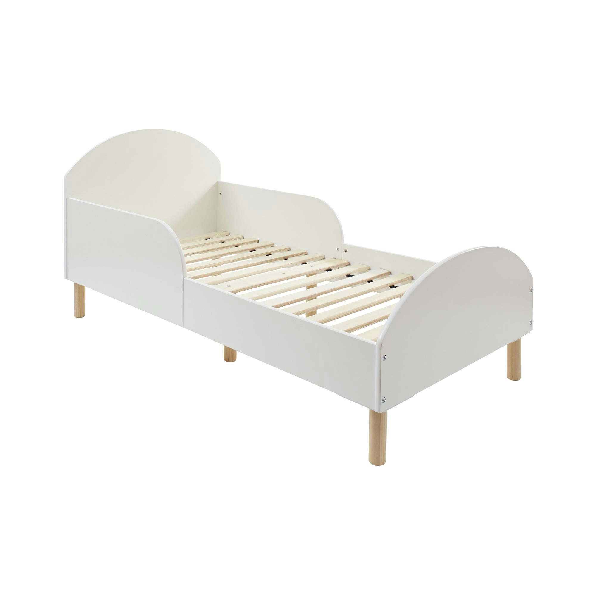 Rackhams White Kids Toddler Bed