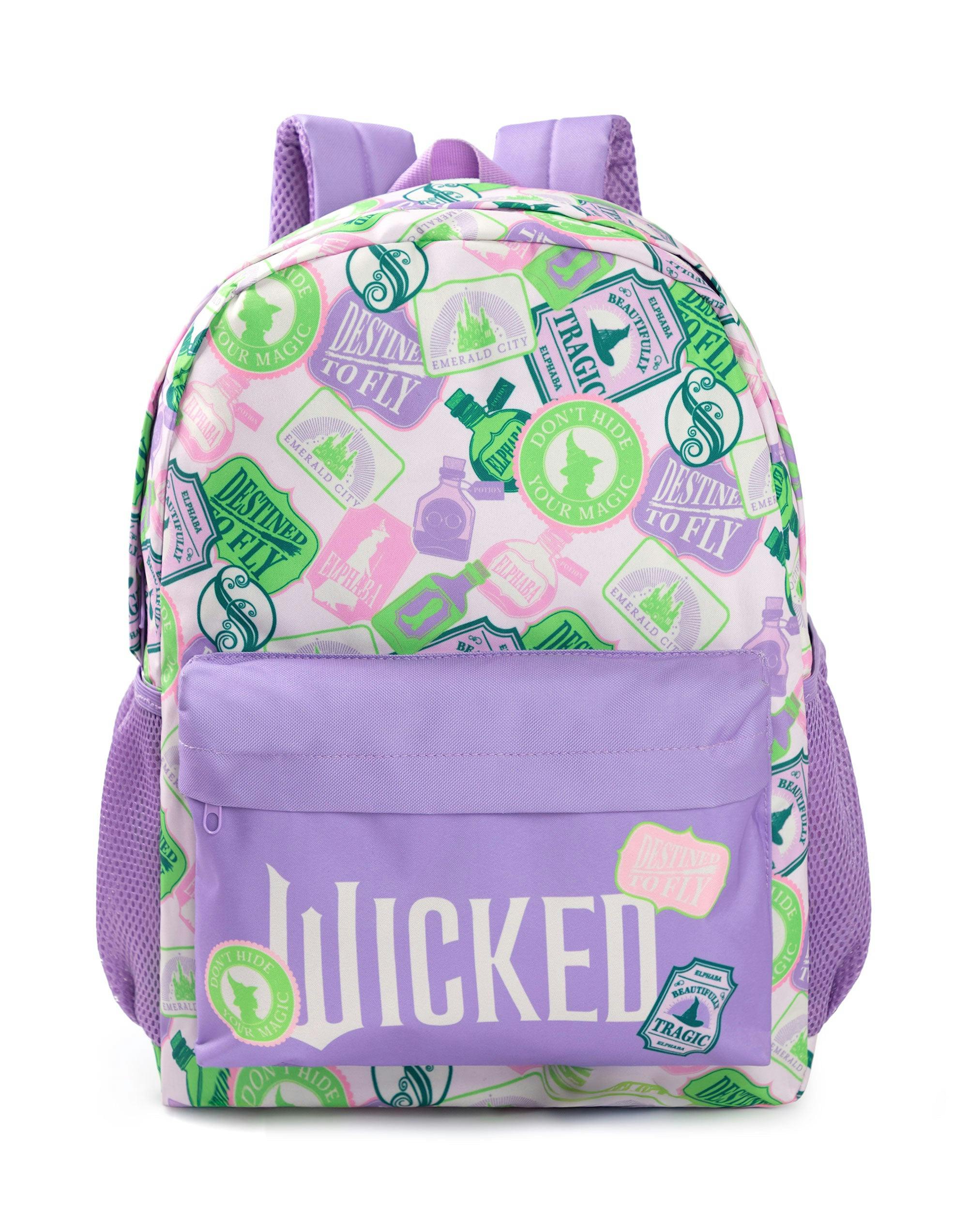 Vanilla Underground Girls Purple Wicked Icons Backpack (One Size)