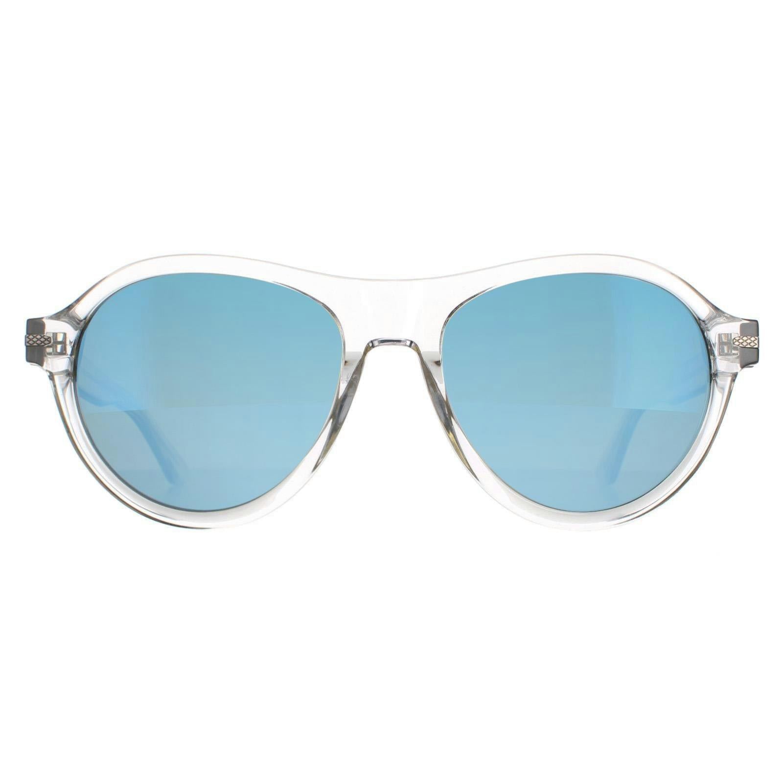 Serengeti Blue Sunglasses Danby Ss527003 Shiny Crystal Mineral Polarized 555Nm