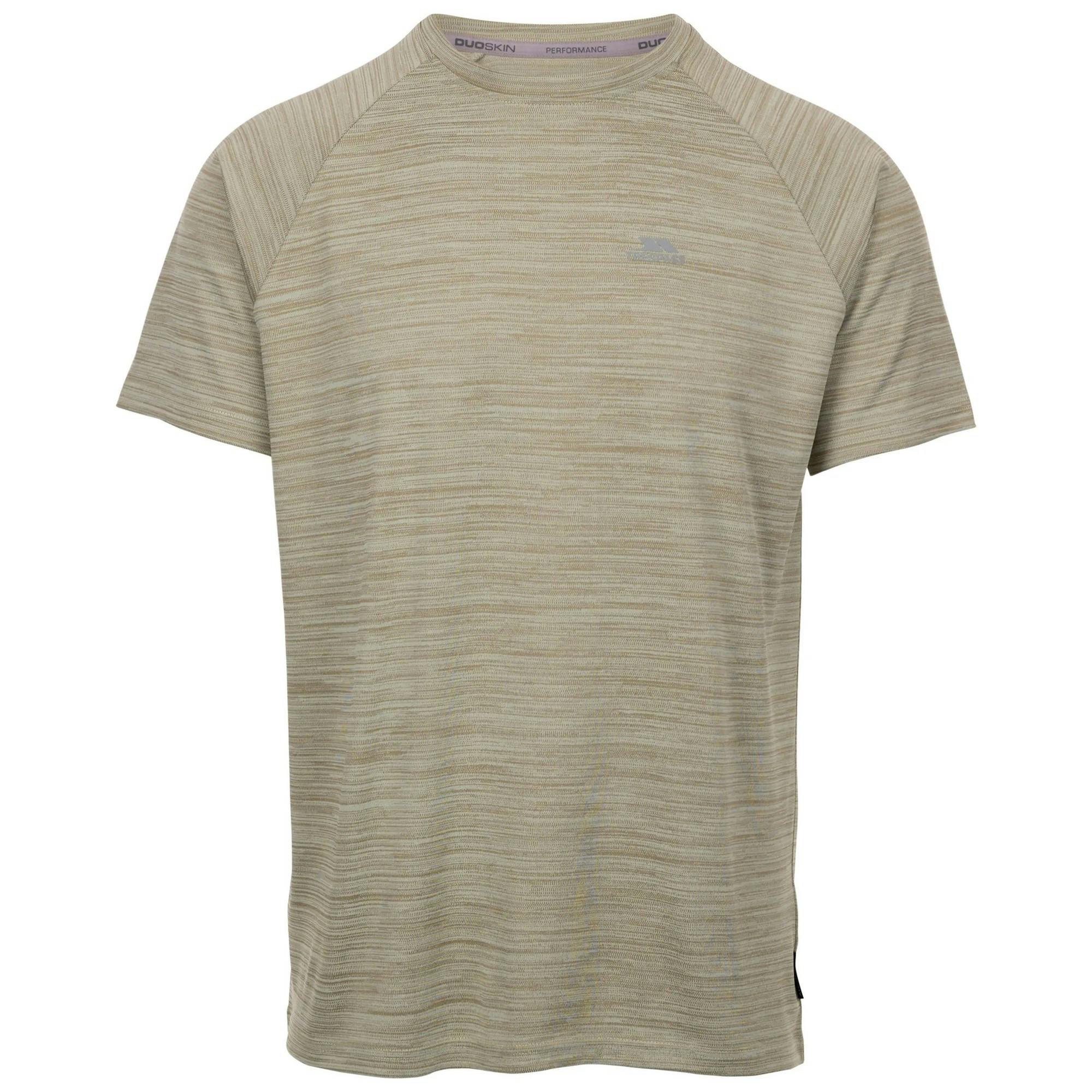 Trespass Men's Light Leecana Tp75 T-Shirt - Sage Marl - S - Sage Marl - 100% Polyester
