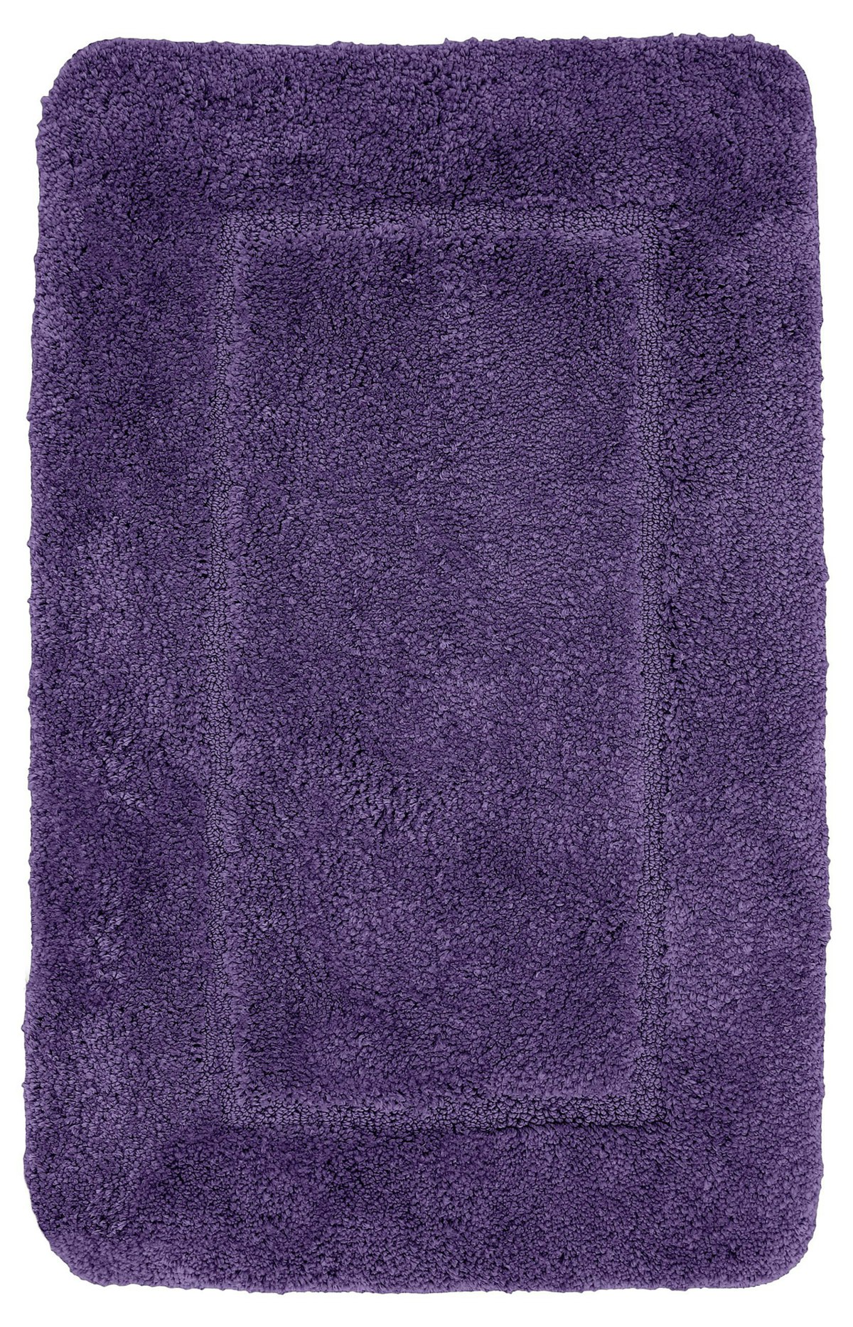 Velosso Purple Mayfair Microfibre Bathmat Antislip