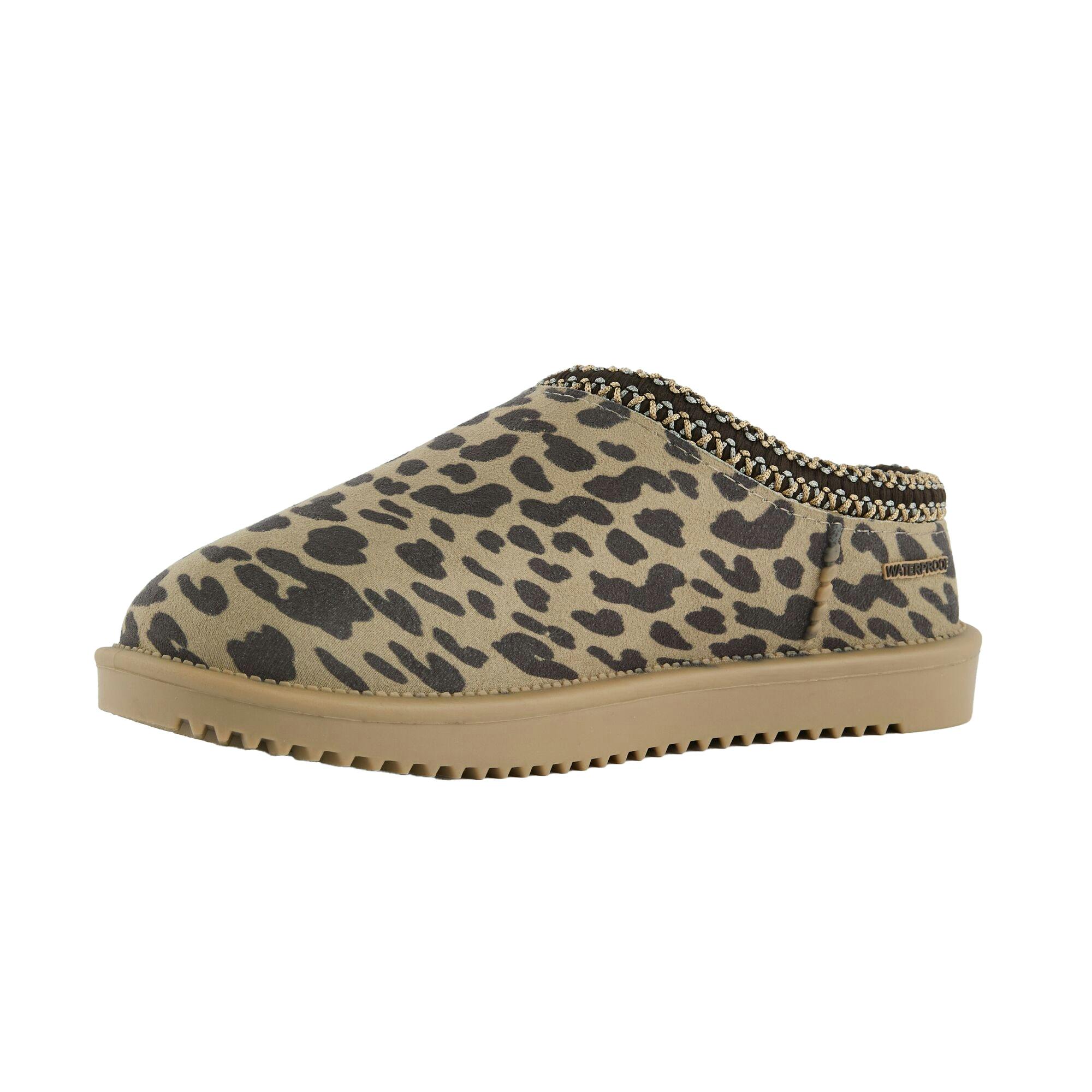 Regatta Women's Risley Leopard Print Mules - Leopard - 8 Uk - Leopard - 100% Mixed