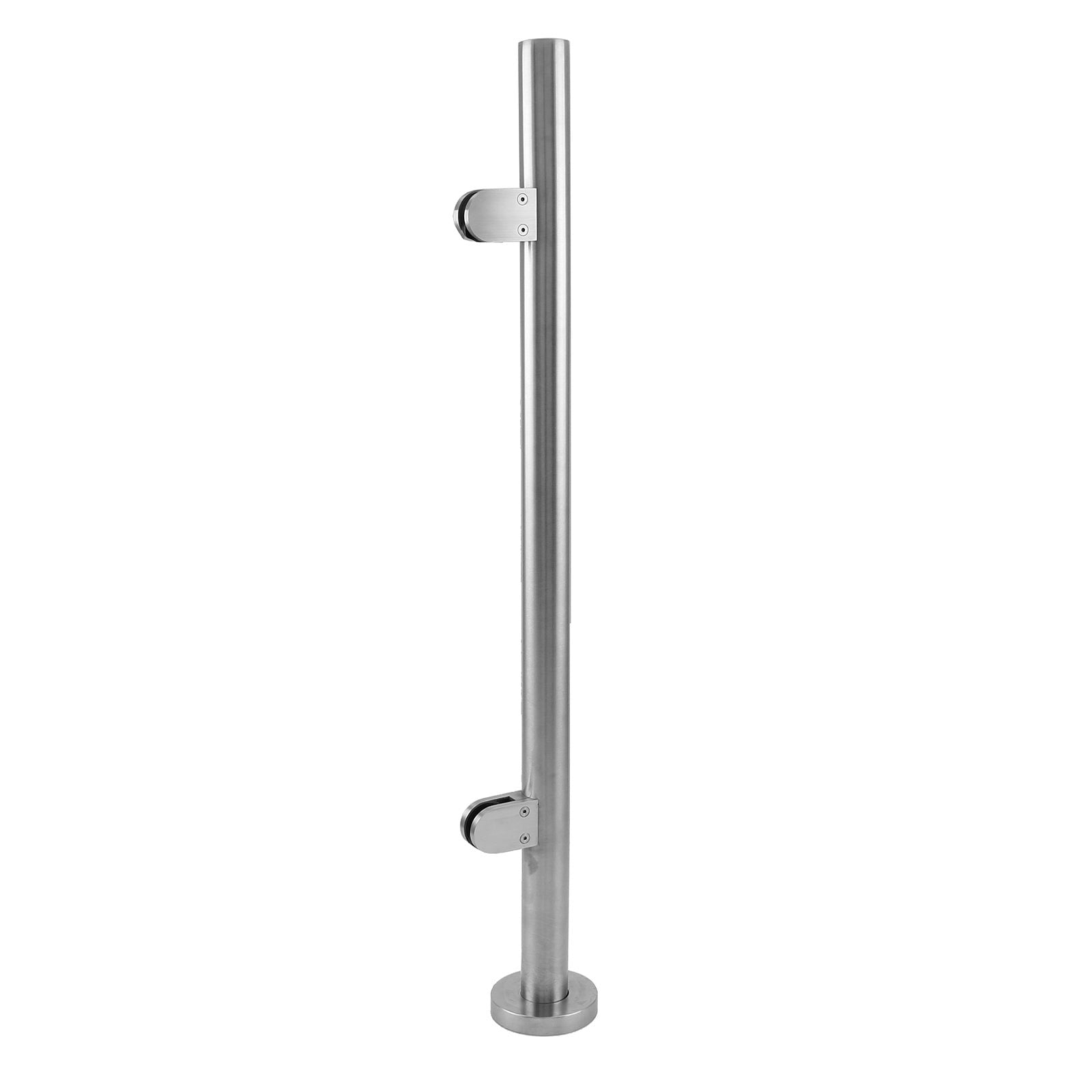 Rackhams Stainless Steel Balustrade, End Post, 110Cm H