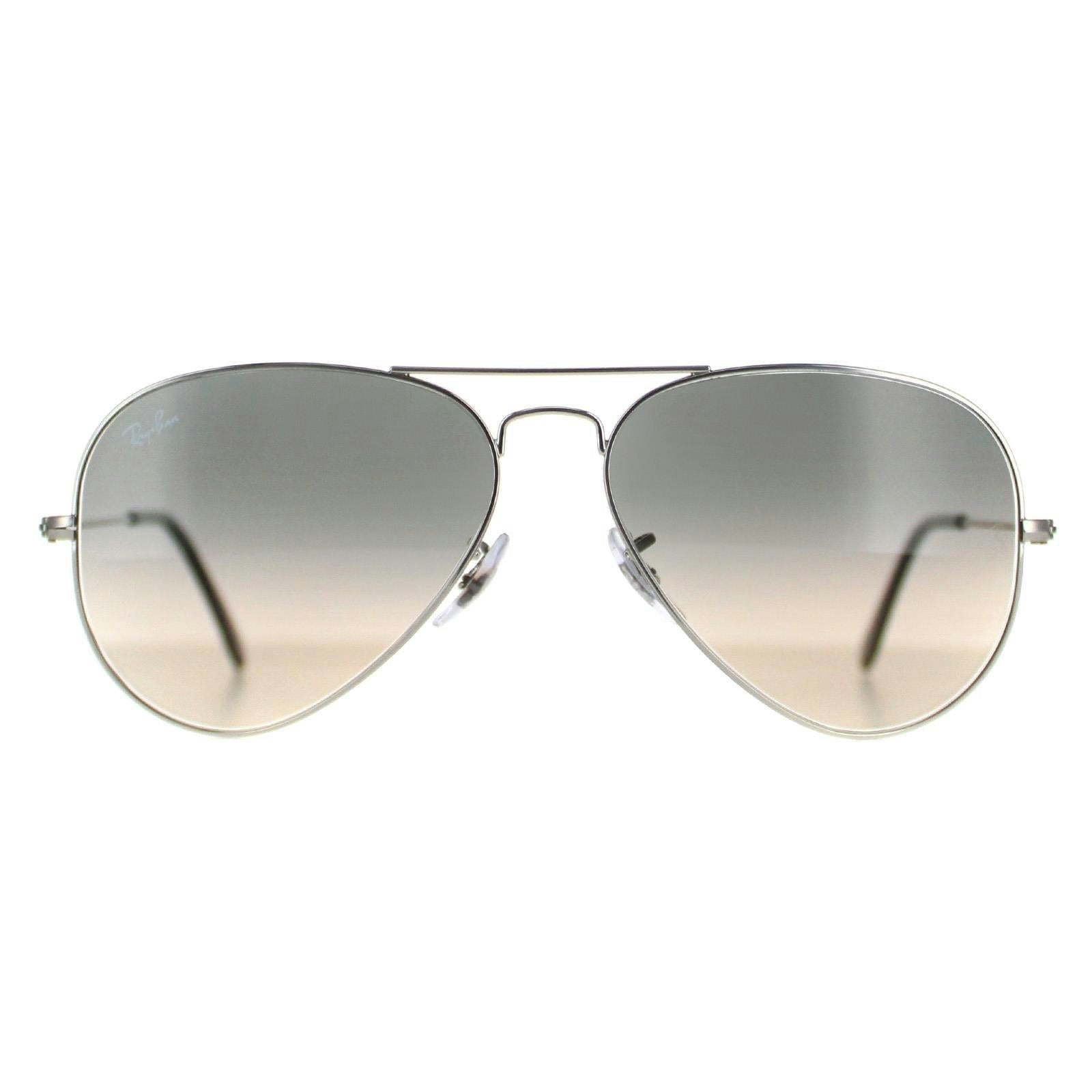 Ray-Ban , Sunglasses, Male, Gray, 58 Mm, Aviator Sunglasses Metal Crystal Style - Image 10