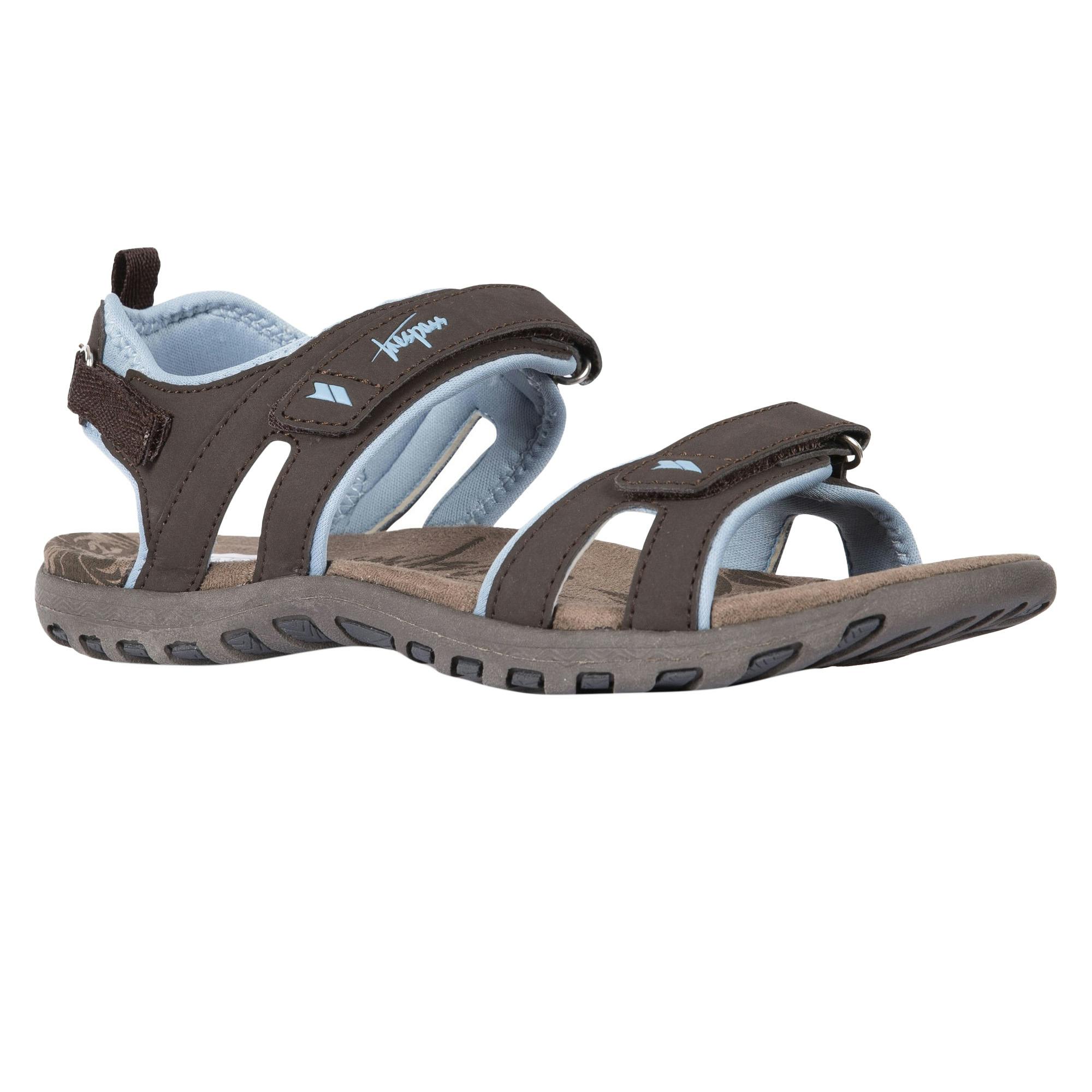 Trespass Women's Serac Walking Sandals in Light Brown | Size: 6 - Image 2