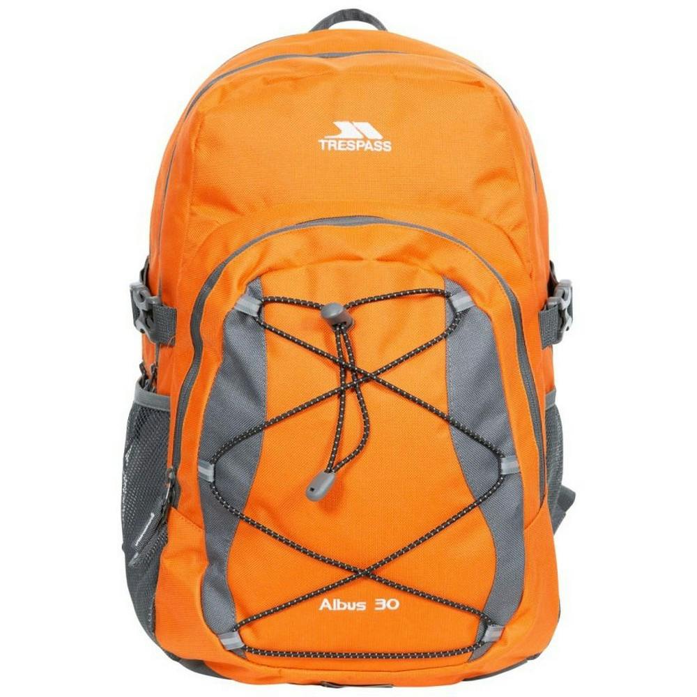 Trespass Men's Orange Albus Litre Casual Rucksack Backpack In Size 30 - Image 4