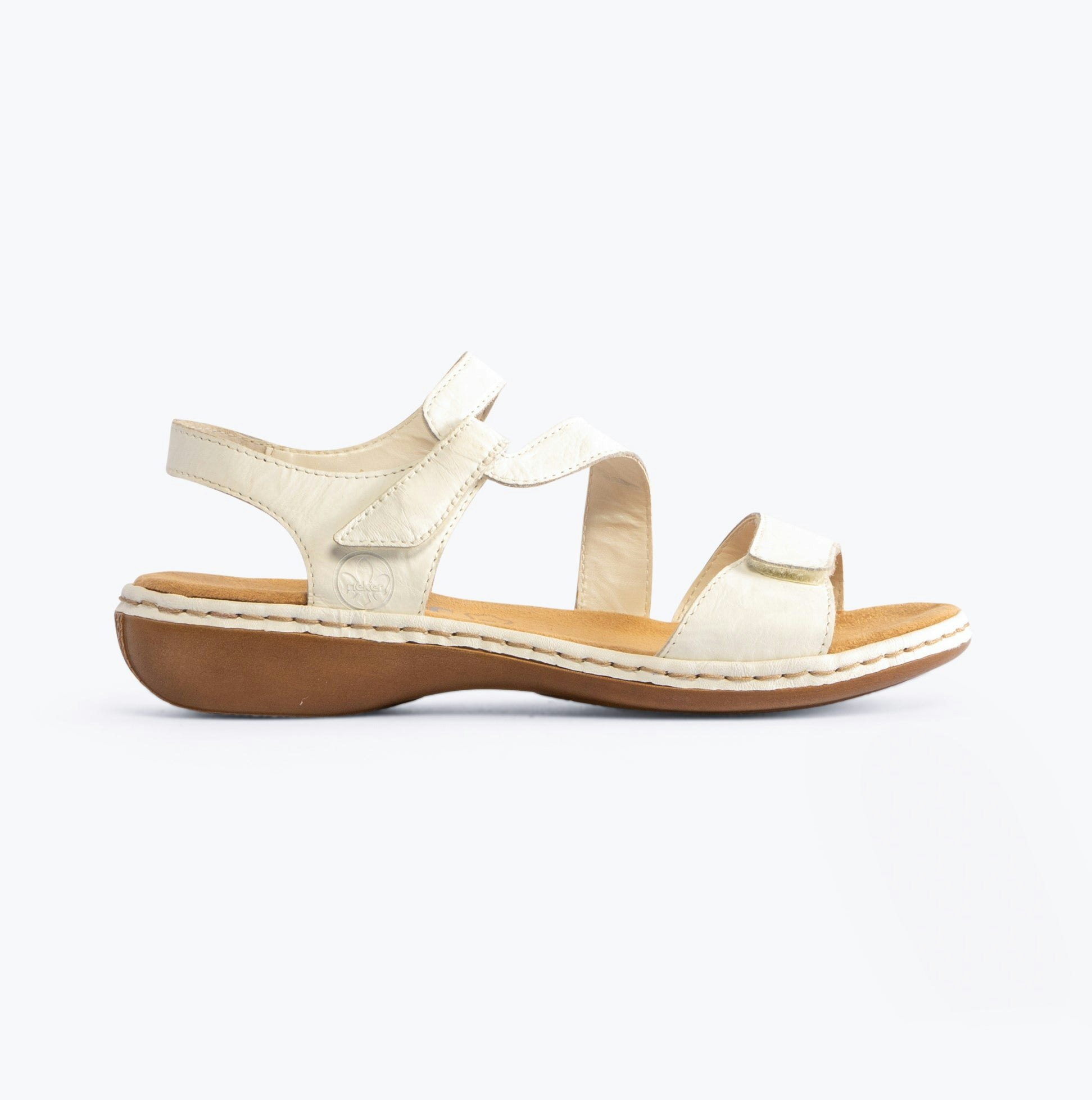 Rieker Women's White 659C7-80 Sandals - Uk 3.5