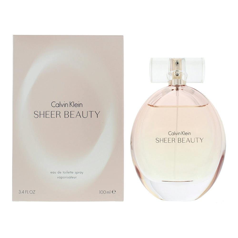 Calvin Klein Sheer Beauty Eau de Toilette 100ml Spray For Her Women's EDT New - Image 9