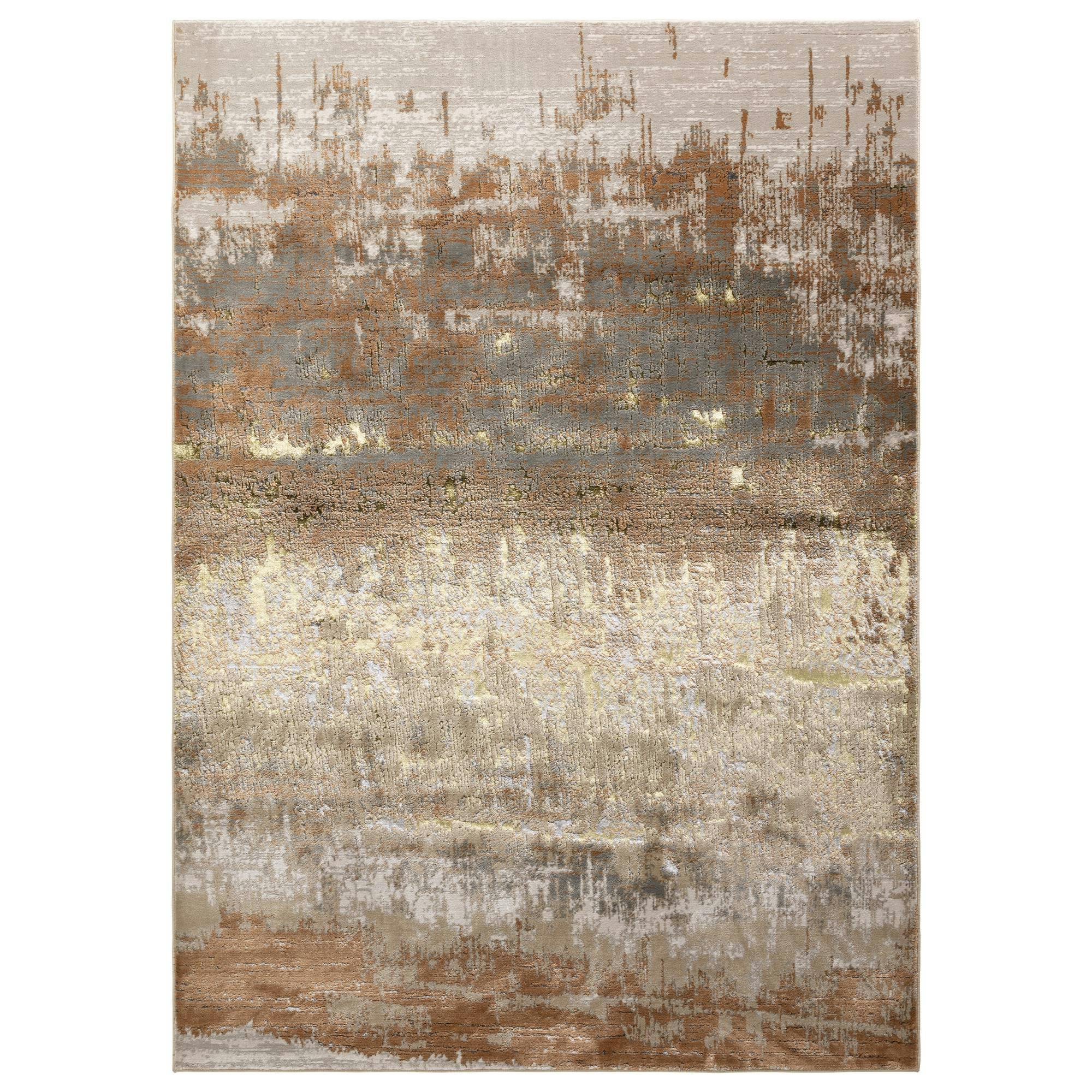 Rackhams White Aurora Au01 Dune Rug - 120X170cm
