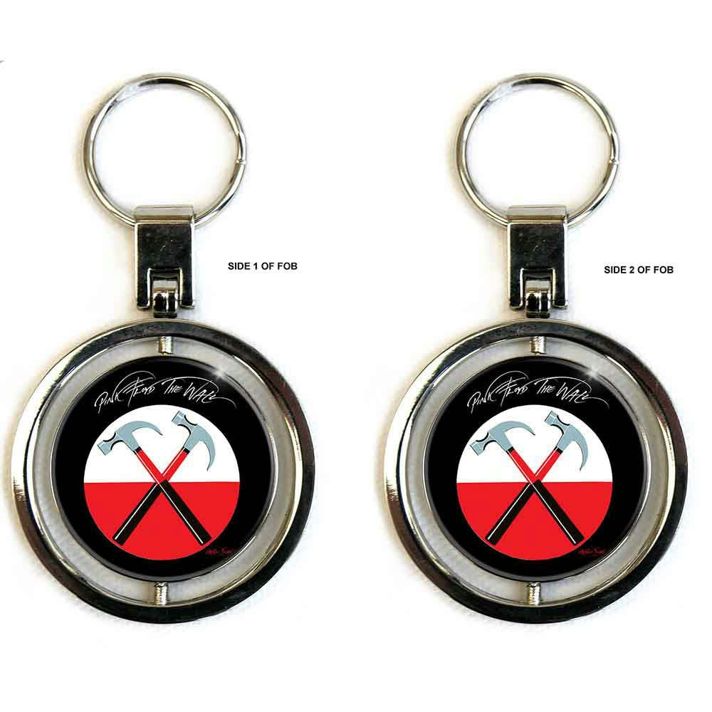Paradiso Clothing Pink Floyd The Wall Spinner Keychain Keyring