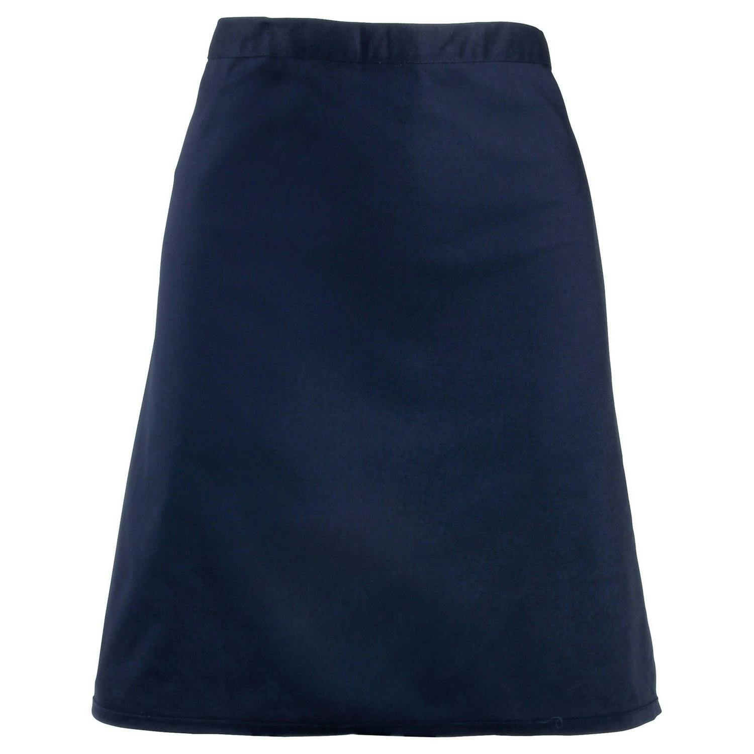 Premier (One Size, Navy) Colours Mid Length Apron - Image 3