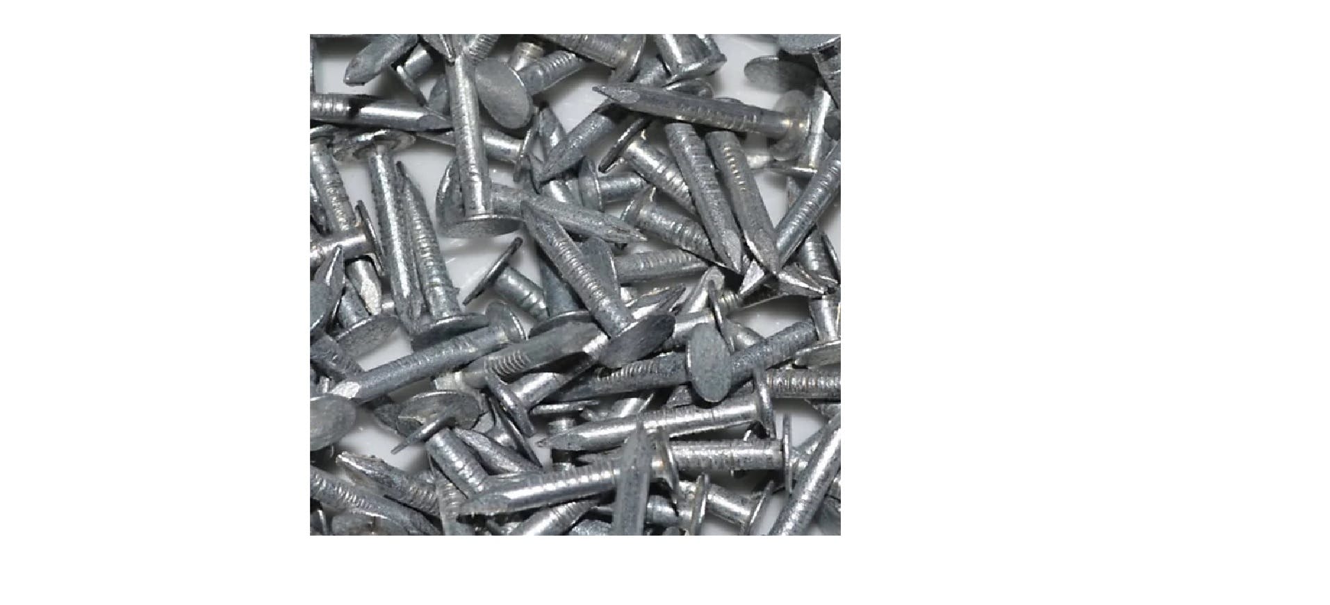Forgefix Clout Nail Galv 2.65X50mm 500Gm Bag