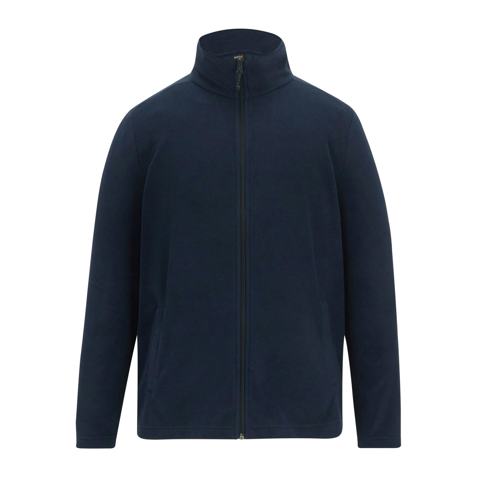 Regatta Men's Lightweight Fleece Jacket - Navy - S - Navy - 100% Mixed