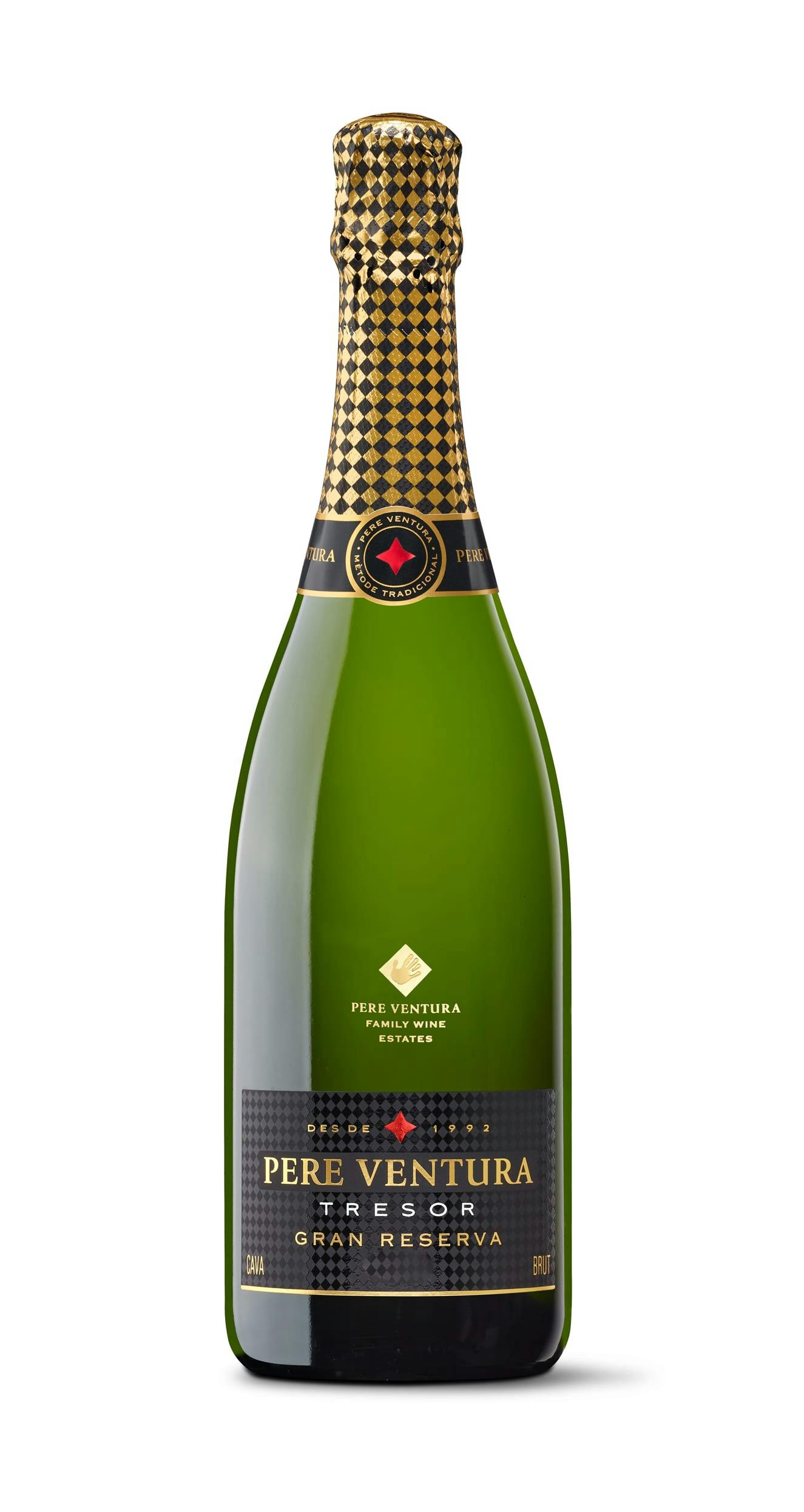 Various Wine Golden Pere Ventura Tresor Brut Gran Reserva Cava 2021 75Cl - Pack Of 6