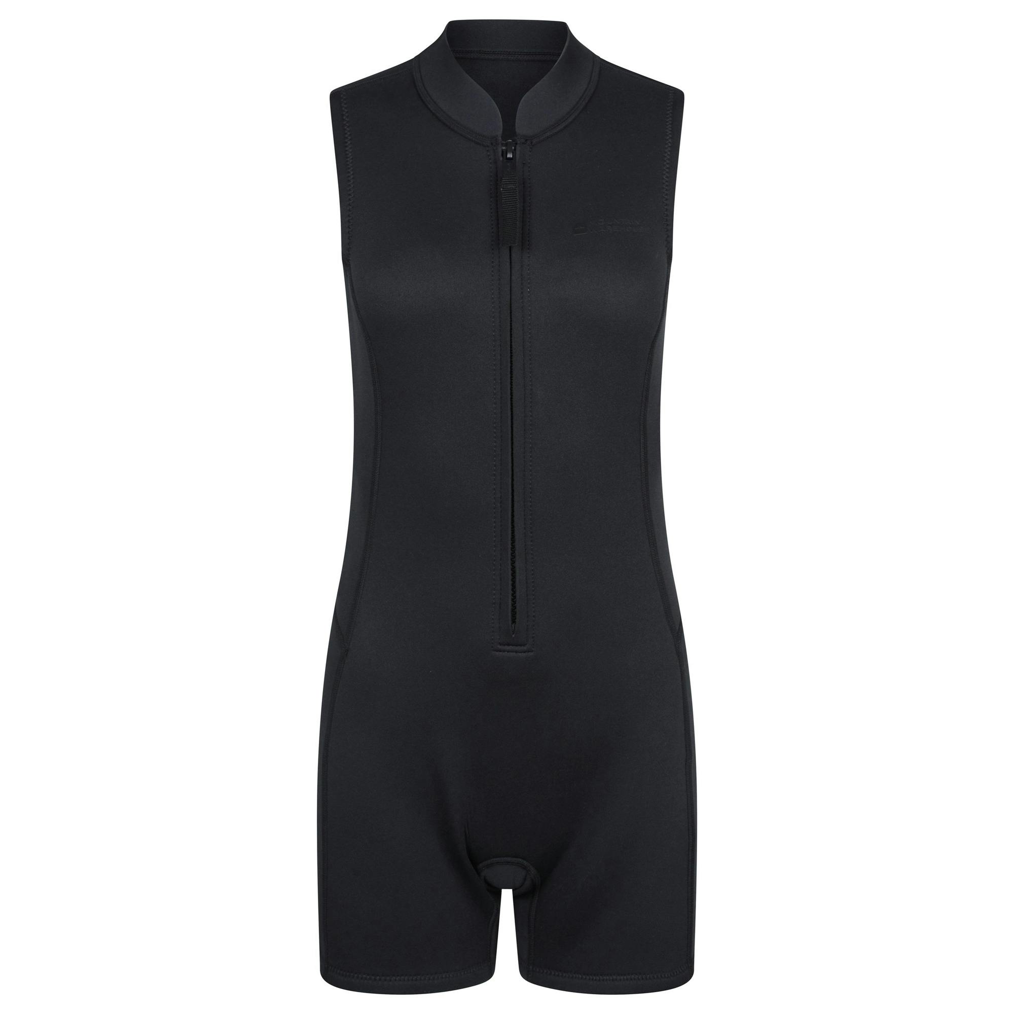 Mountain Warehouse Women's Black Shorty Sleeveless Wetsuit - Jet - 8 Uk - 10 Uk - Jet