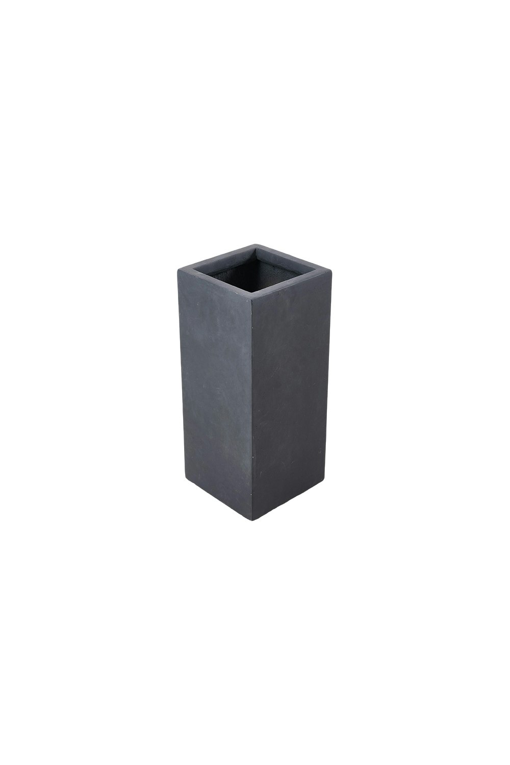 Rackhams Light/Grey Cement Planter Flower Pot With Drainage Holes