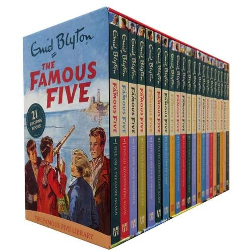 Famous Five 21 Books Box Set Collection by Enid Blyton - Image 9