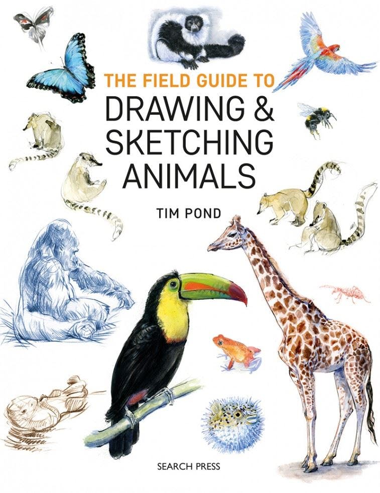 The Field Guide to Drawing & Sketching Animals-Tim Pond - Image 8