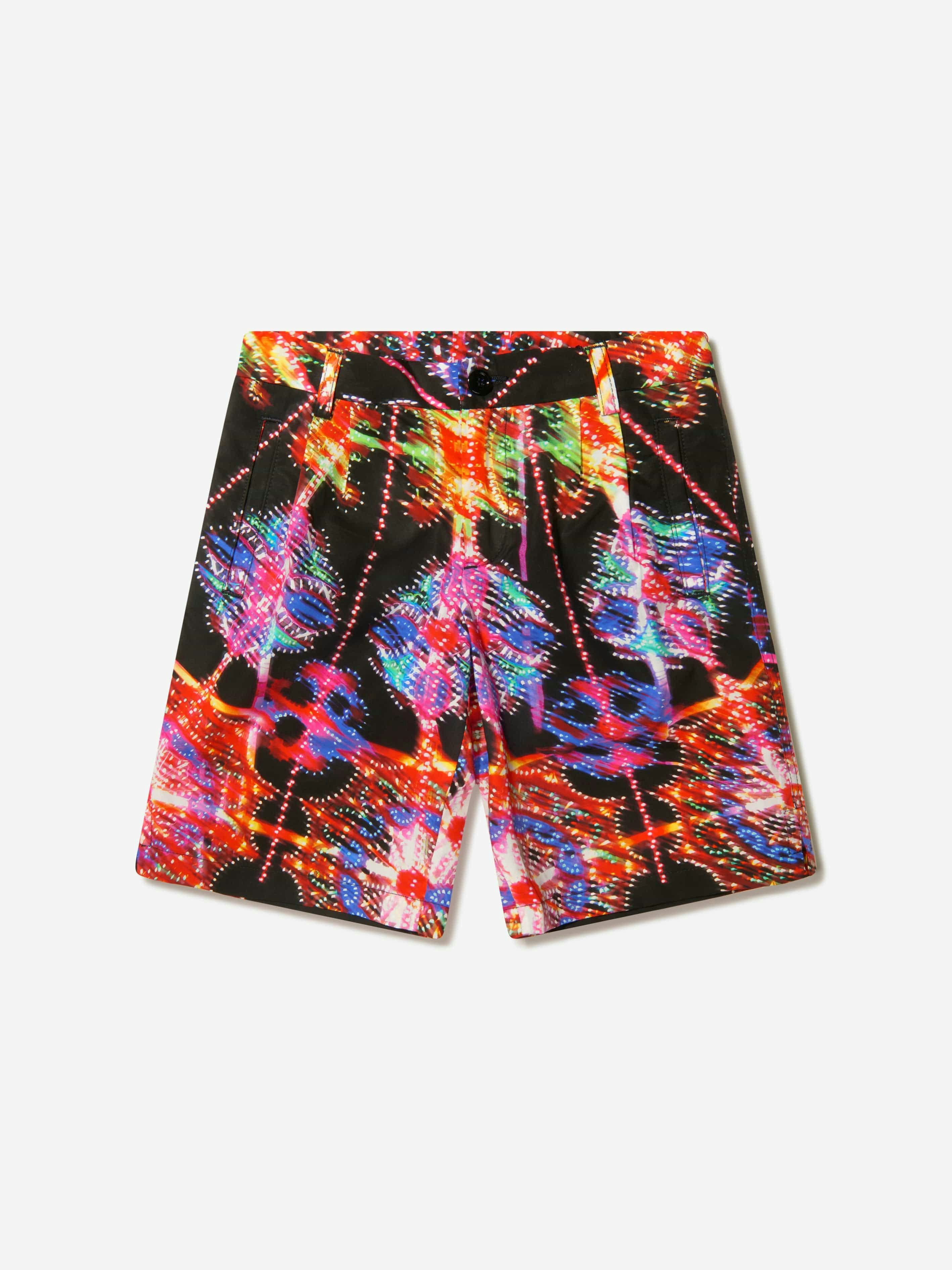 Dolce & Gabbana Kids Boys Dolce & Gabbana Illuminations Bermuda Shorts - Multicoloured - 10 Yrs
