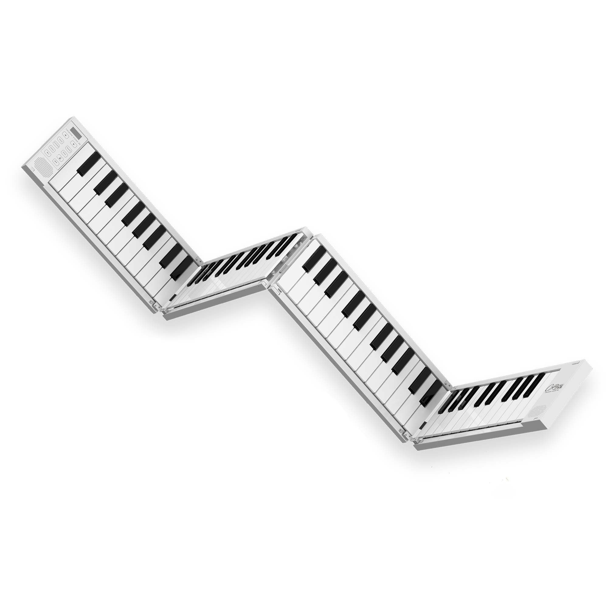 Carry-On White 88 Key Folding Piano