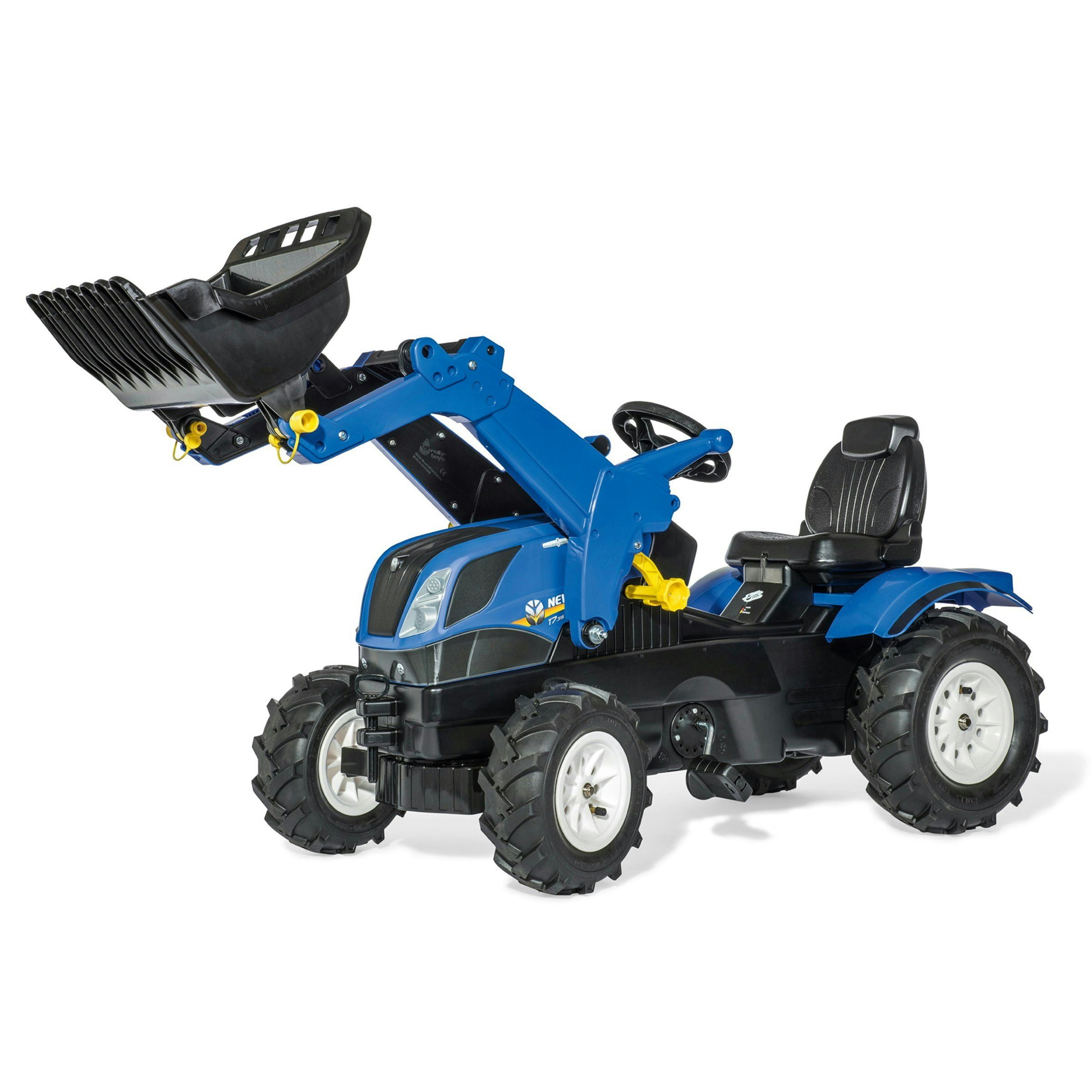 Rolly New Holland T7 Tractor With Frontloader And Pneumatic Tyres