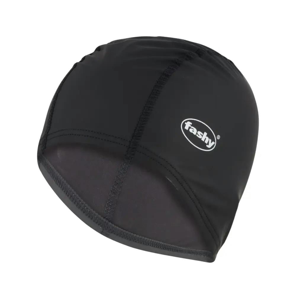 Fashy Black Lycra Swim Cap