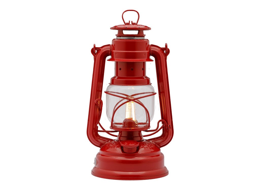 Rackhams Red Led Lantern Baby Special 276 - Ruby
