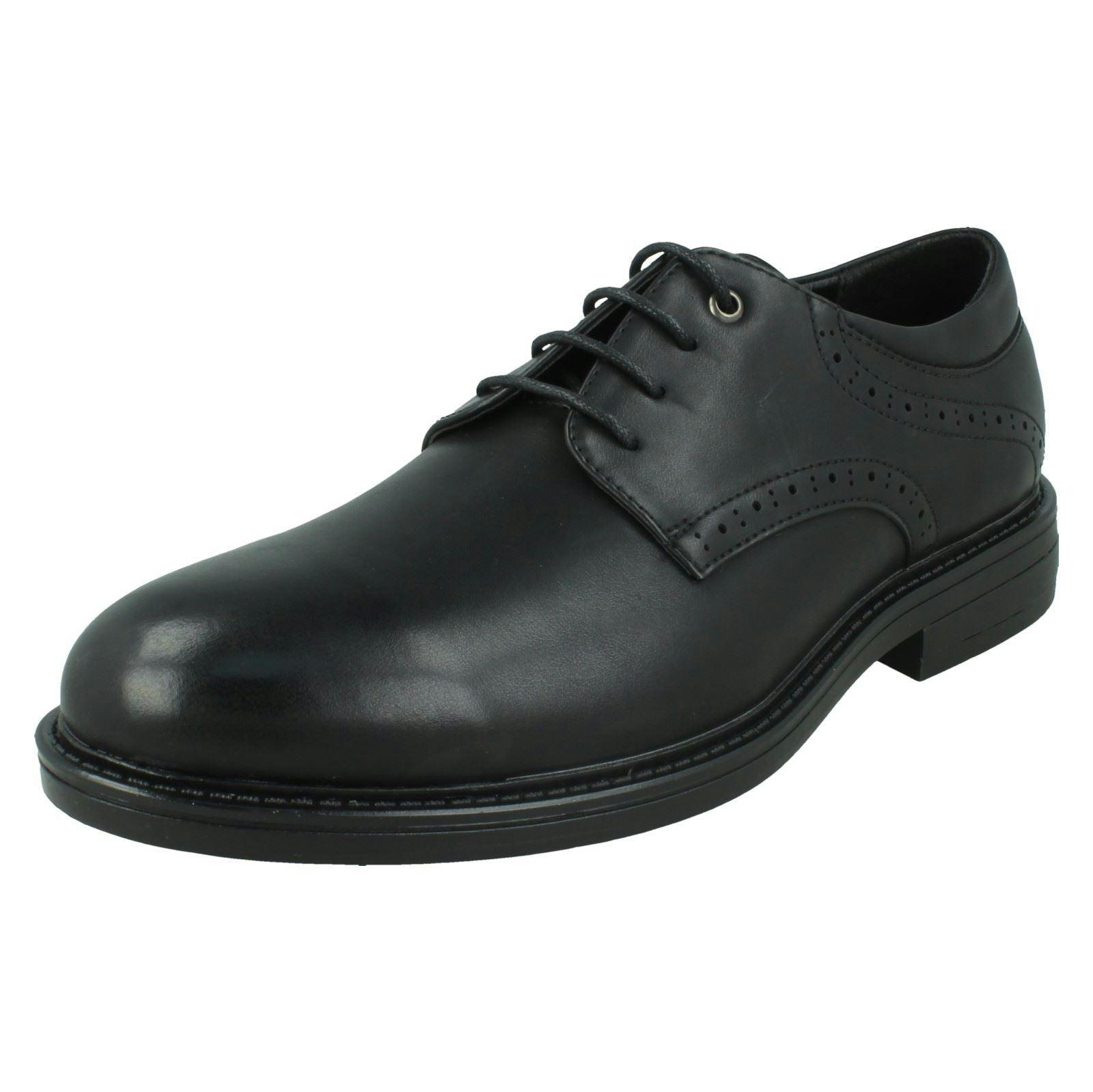 Thomas Blunt Men's Black Lace Up Brogue Shoes A2205 - Uk 11