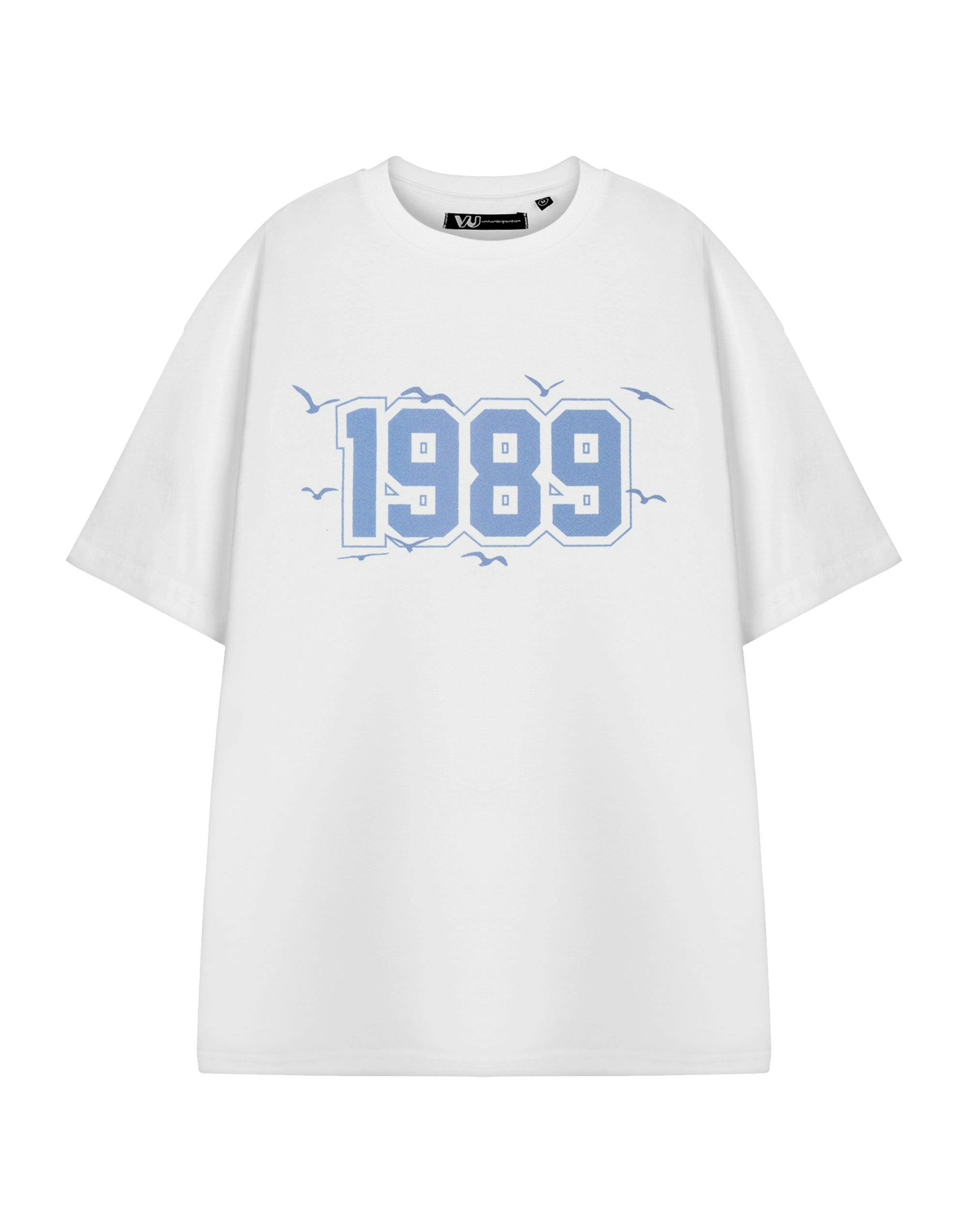 Vanilla Underground Women's White Show Me The Merch 1989 Short Sleeved T-Shirt - XXX-Large