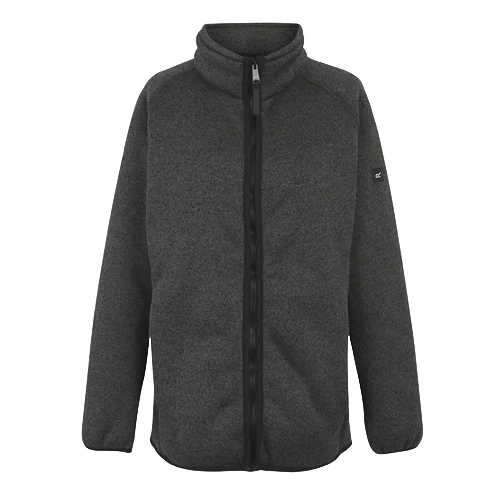 Regatta Women's Black Mellrey Full Zip Fleece - 12 Uk - 100% Recycled Polyester