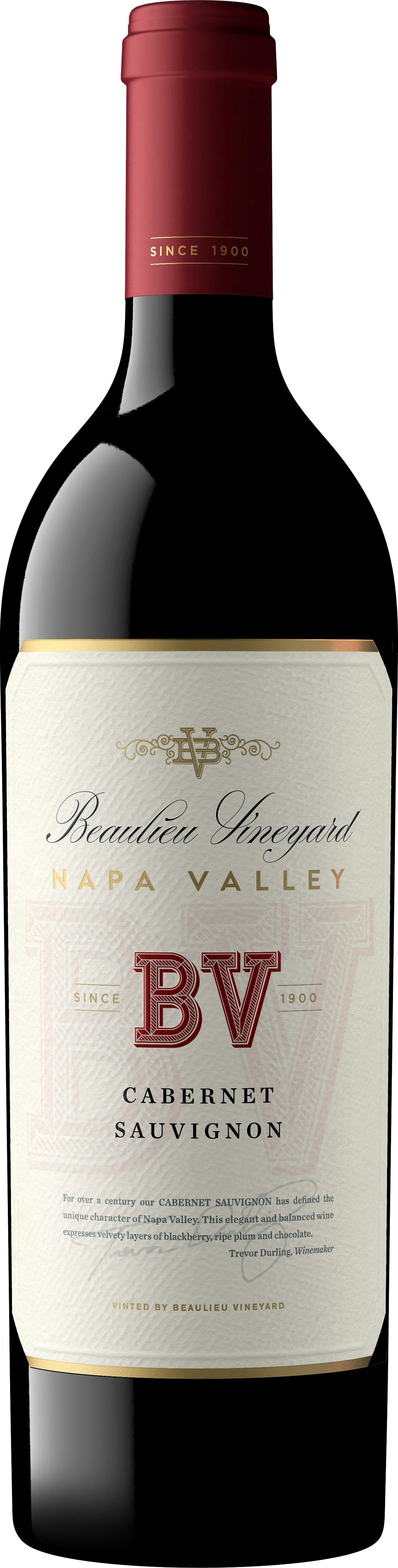 Various Wine Red/Purple Beaulieu Vineyard Napa Valley Cabernet Sauvignon 2019 75Cl - Pack Of 6