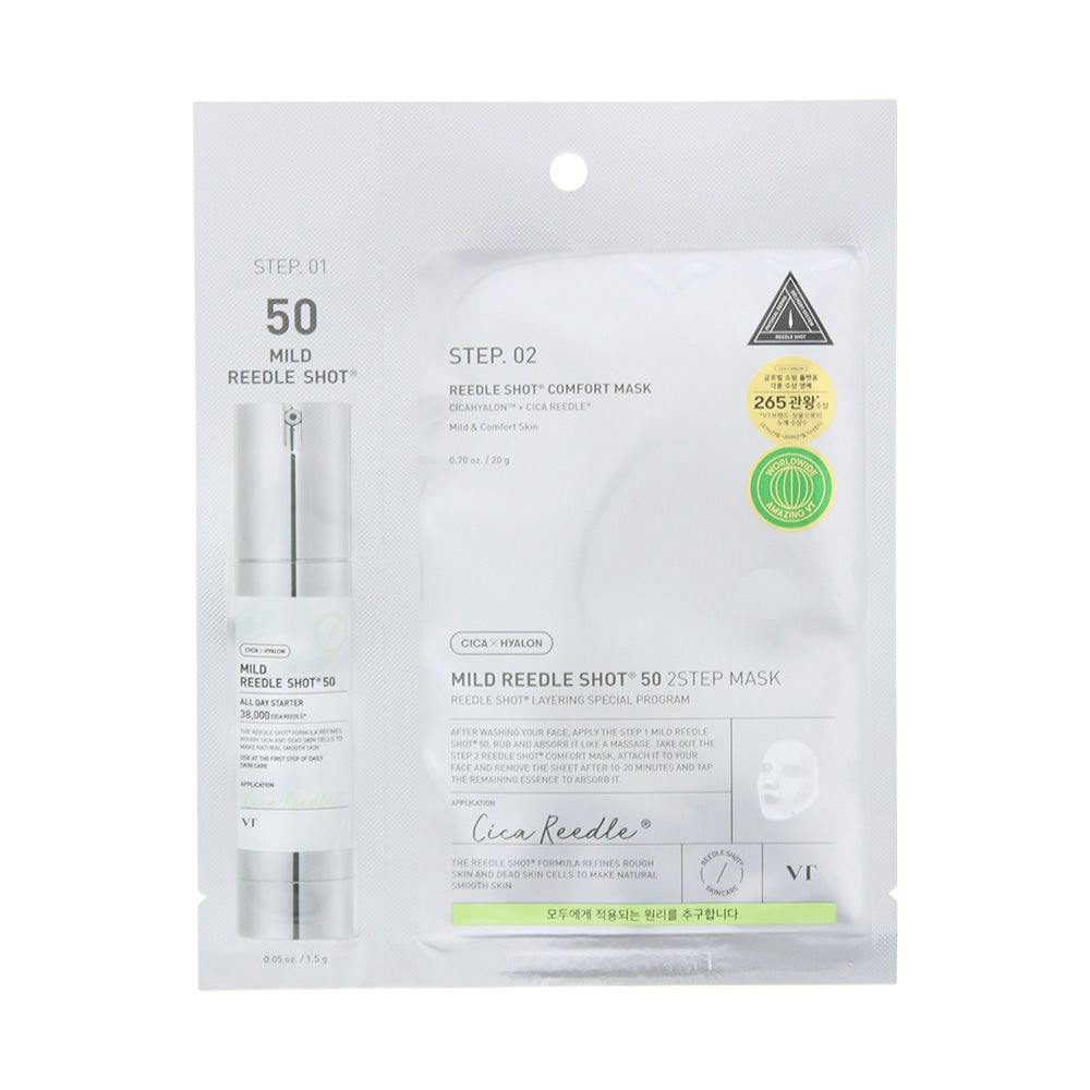 Reedle Shot Vt Cosmetics 50 2 Step Mild Mask 25G