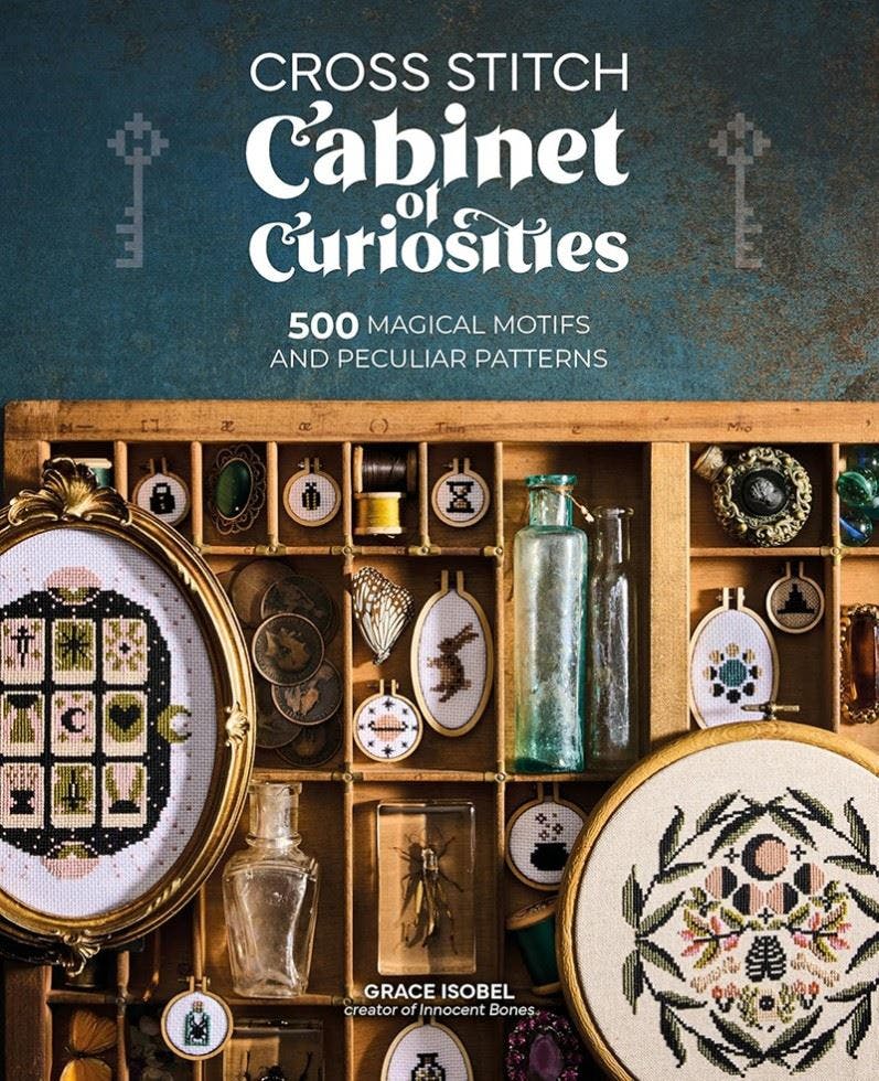 Cross Stitch Cabinet of Curiosities by Grace Isobel (Paperback Book) - Image 11