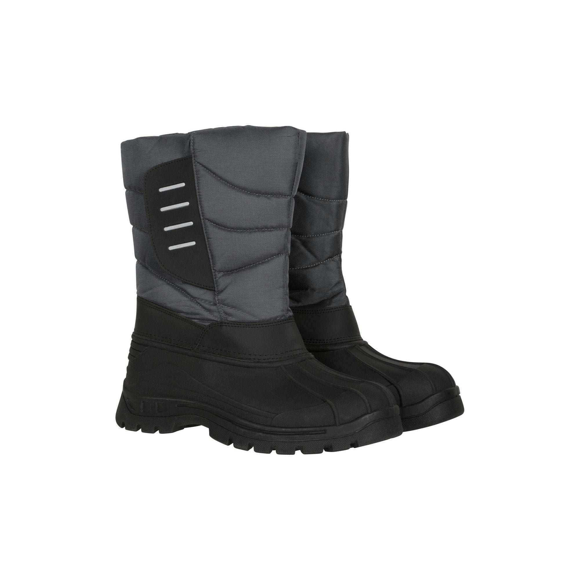 Mountain Warehouse Men's Dark/Grey Frost Snow Boots - 7 Uk - 100% Mixed