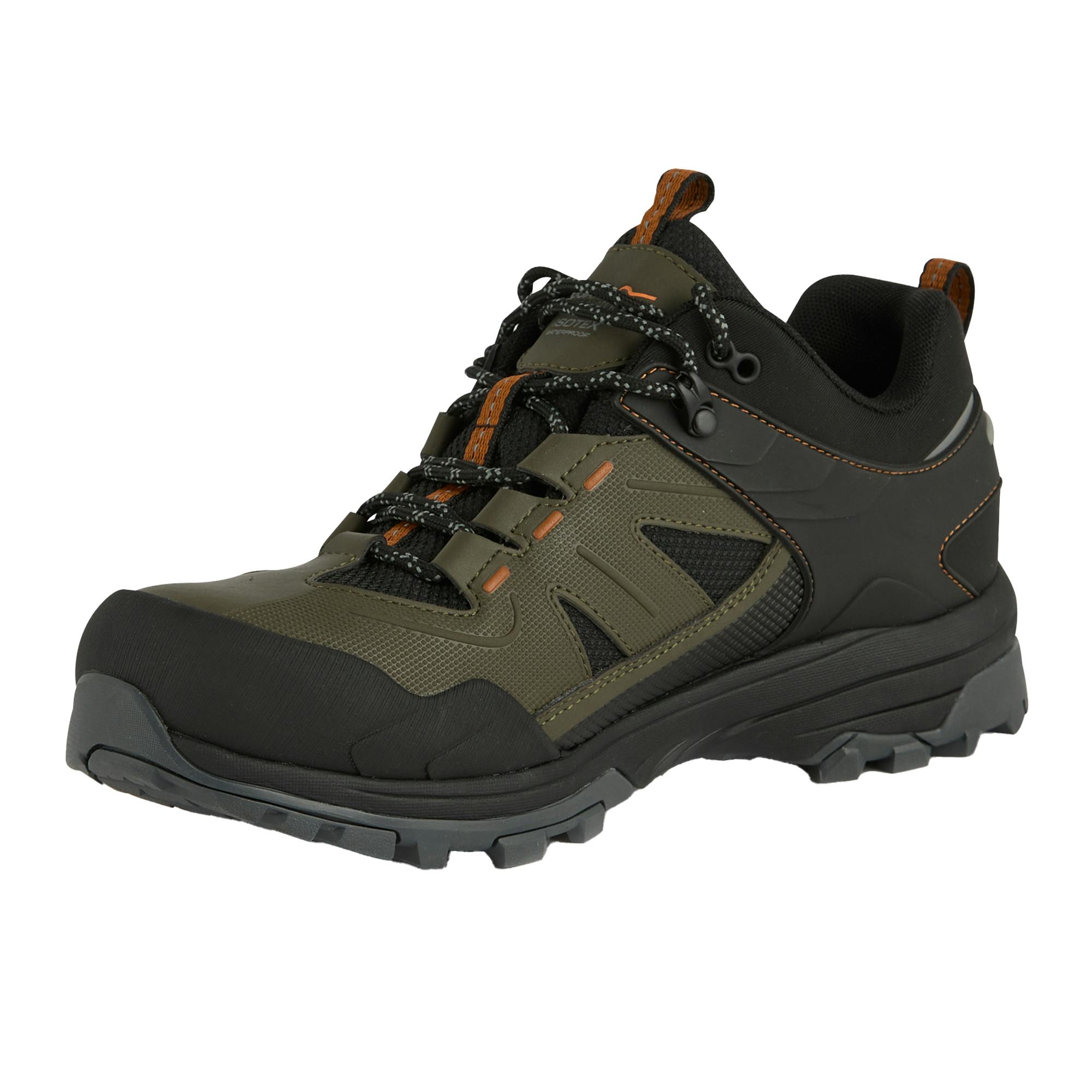 Regatta Men's Green Regen Low Walking Boots - Olive - 9.5 Uk - Olive