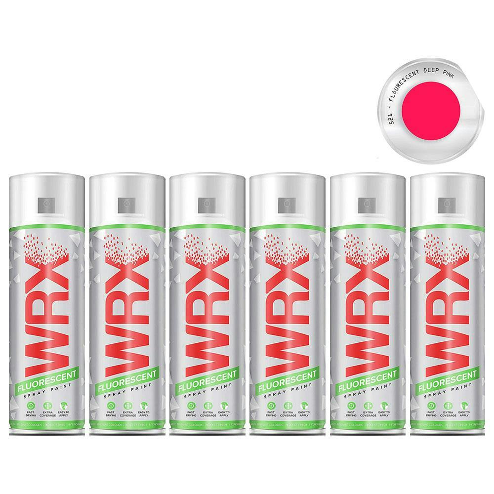 Wrx Pink 5X Fluorescent Deep Spray Paint 400Ml - Image 7