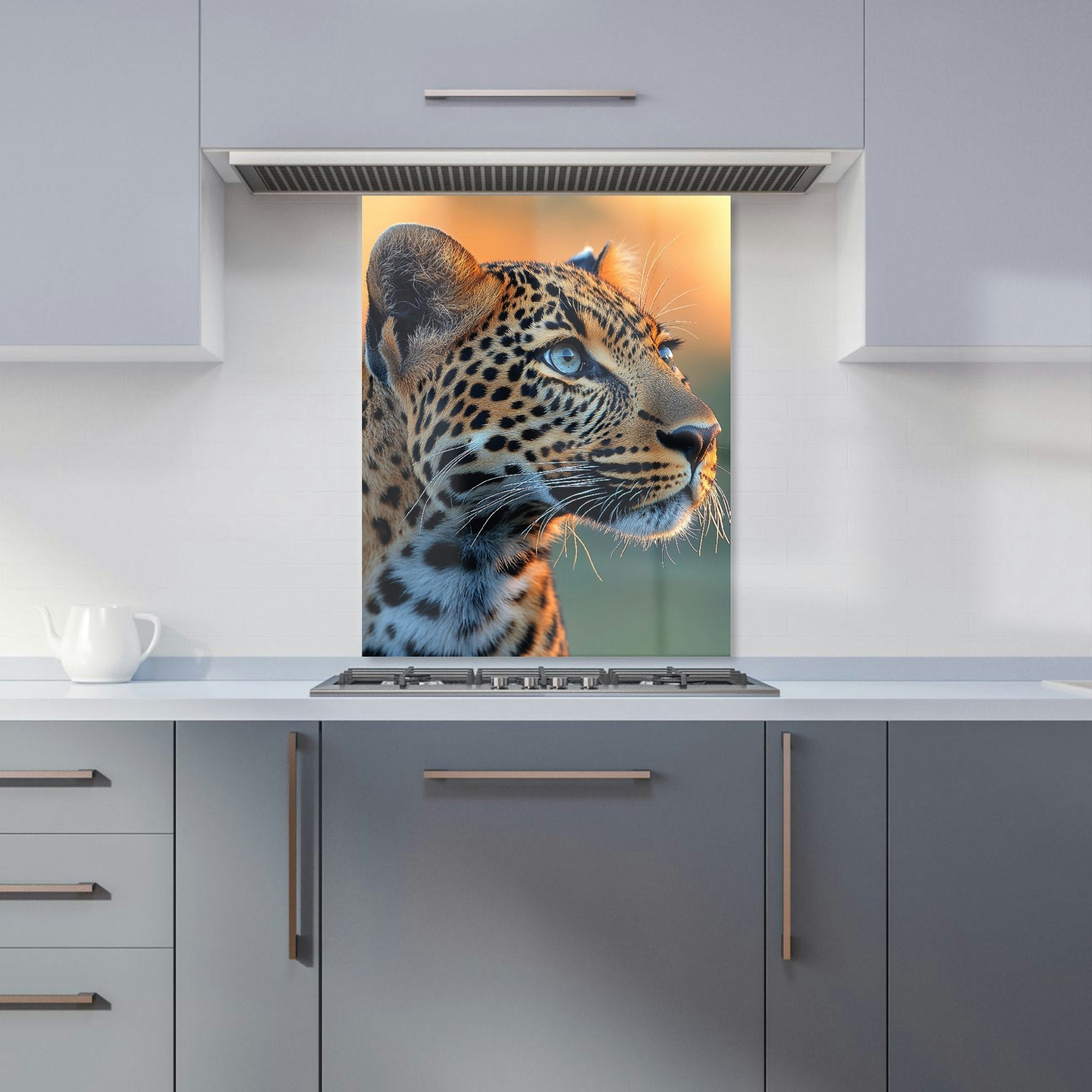 Warren Reed Leopard Kitchen Splashback - W600mm X H750mm