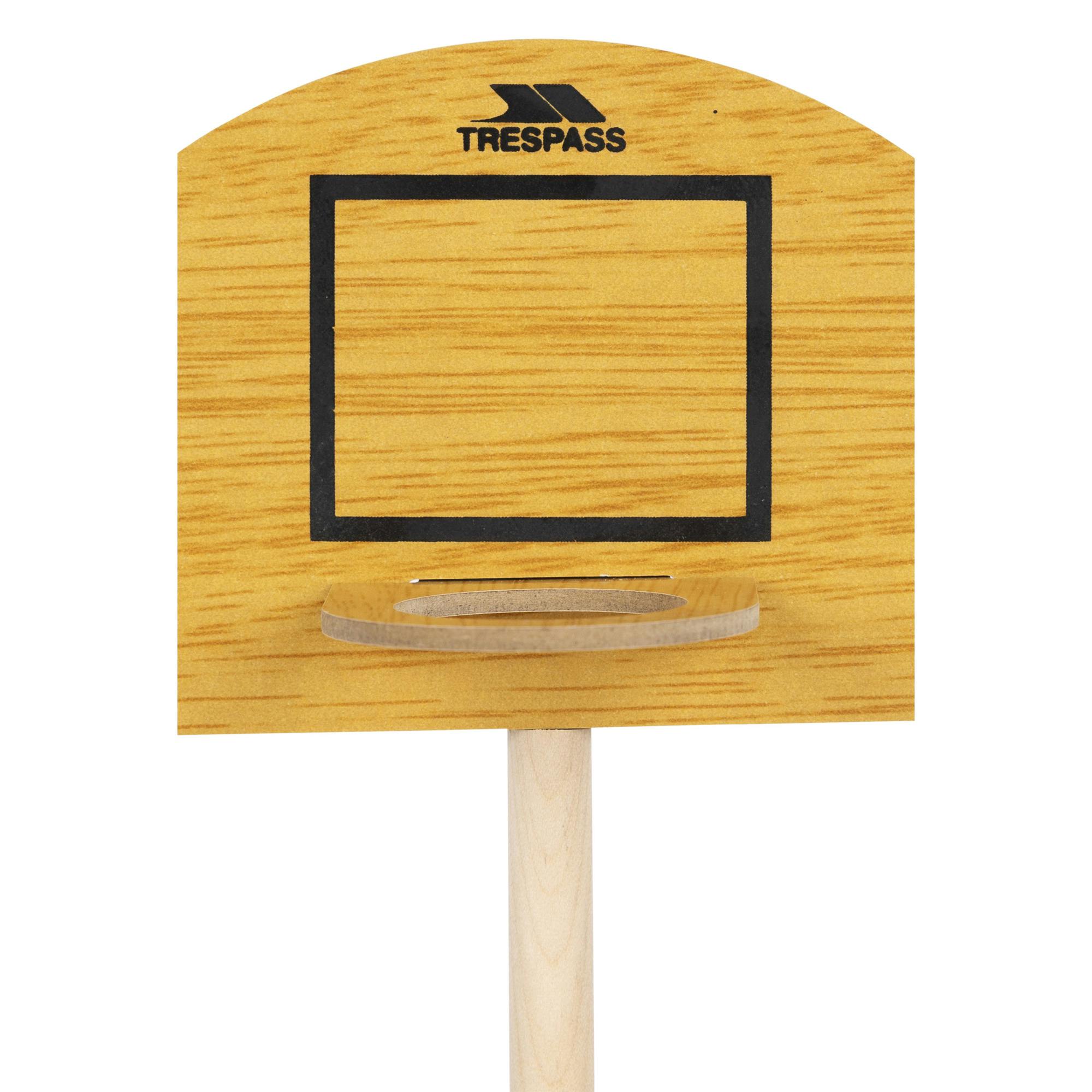 Trespass Mini Basketball Table Toy - Wood - One Size - Wood