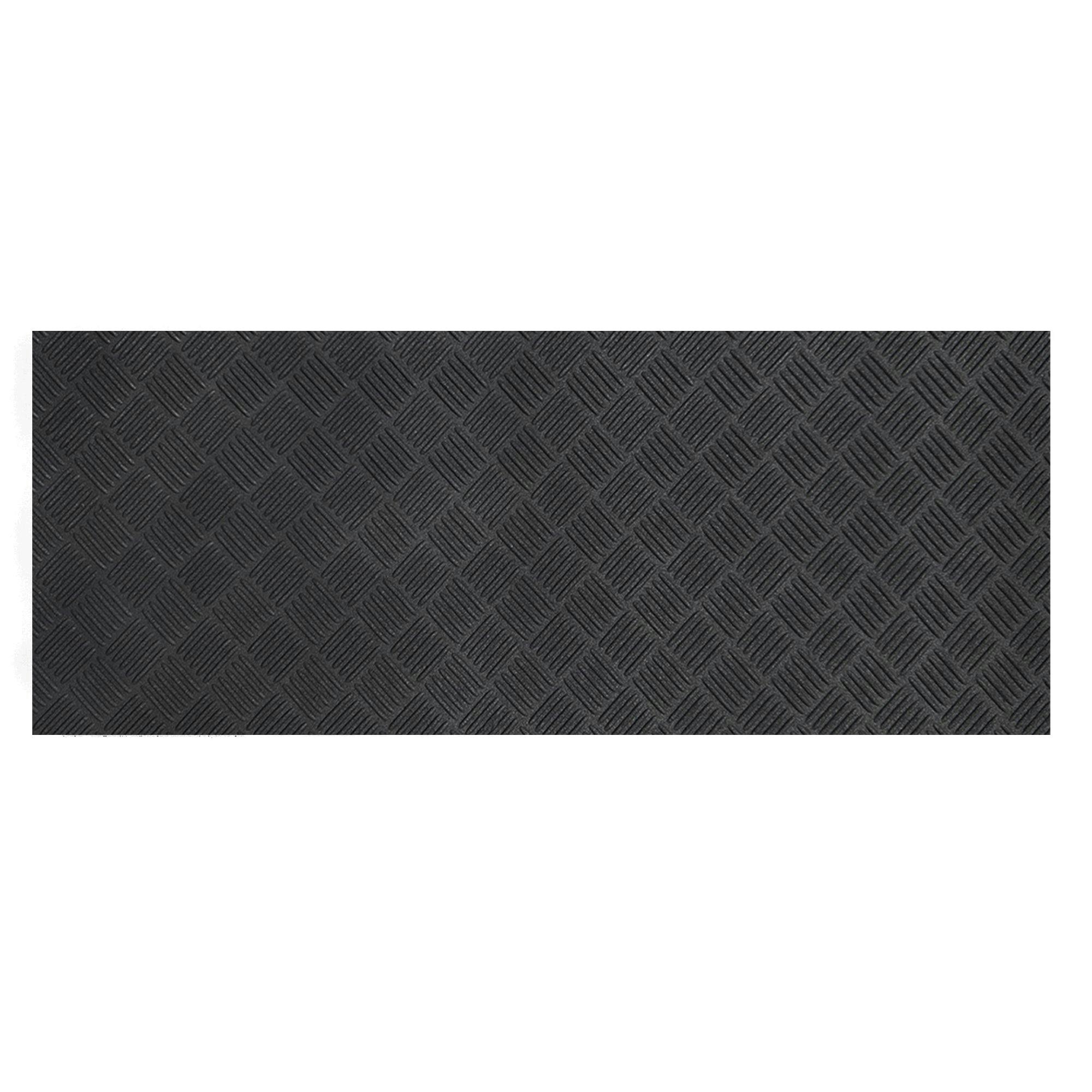 Nicoman Deckplate Low Profile Rubber Doormat - 150Cm X 60Cm