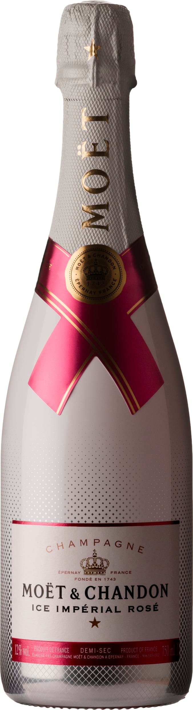 Moet & Chandon Ice Impérial Rosé Demi-Sec Champagne - Image 3