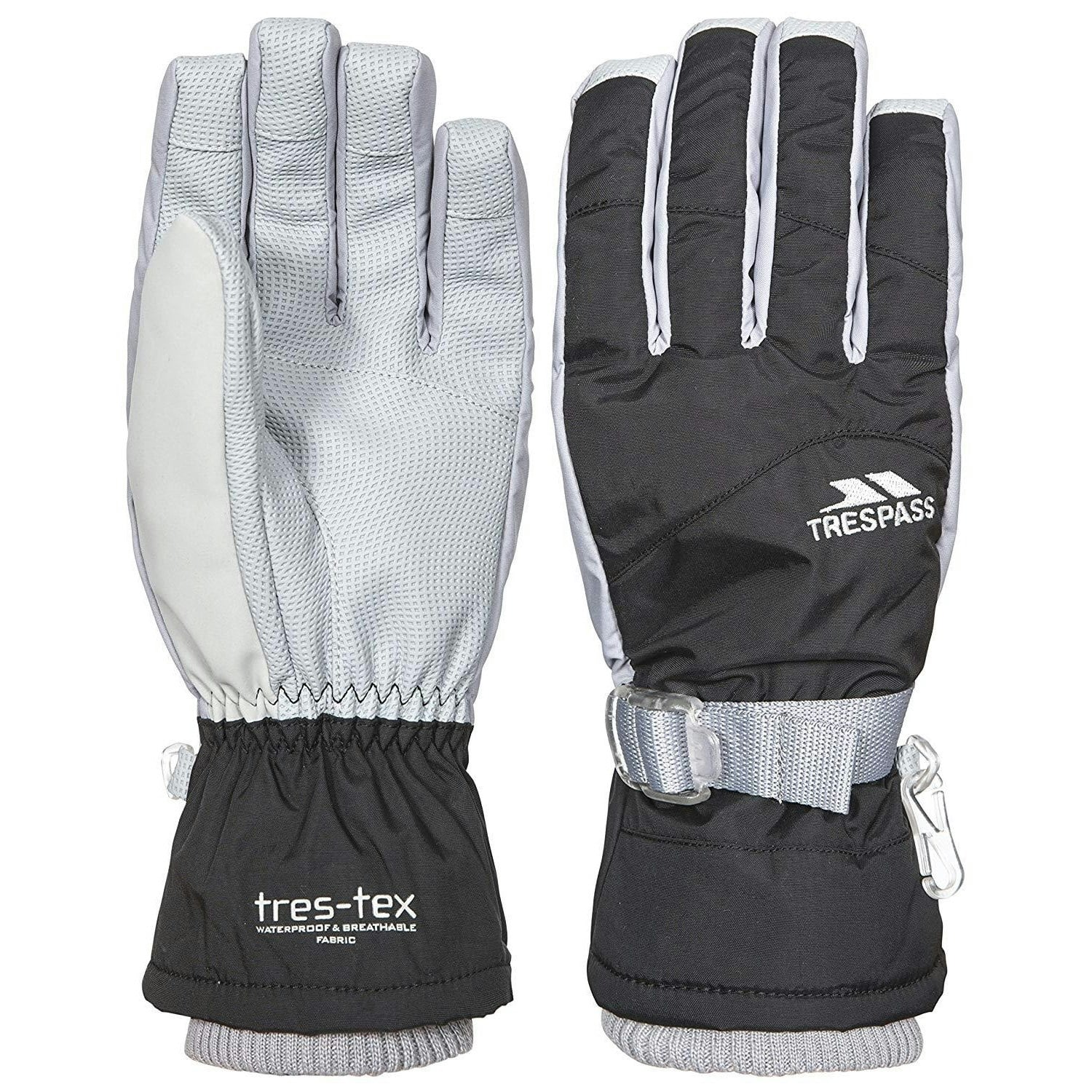 Trespass Women's Black / Vizza Ii Gloves - L