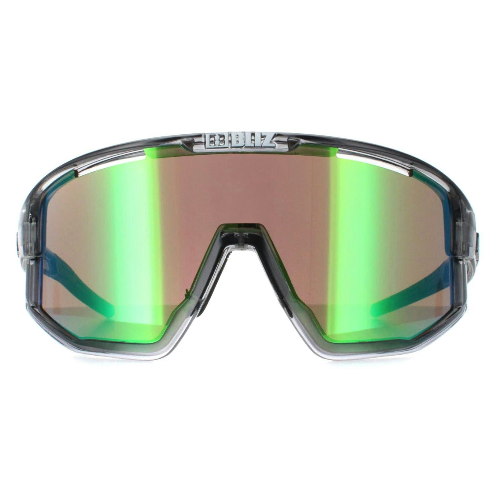 Bliz Men's Black/Brown/Green Sunglasses Fusion Zb7005-1133 Crystal Mirror For