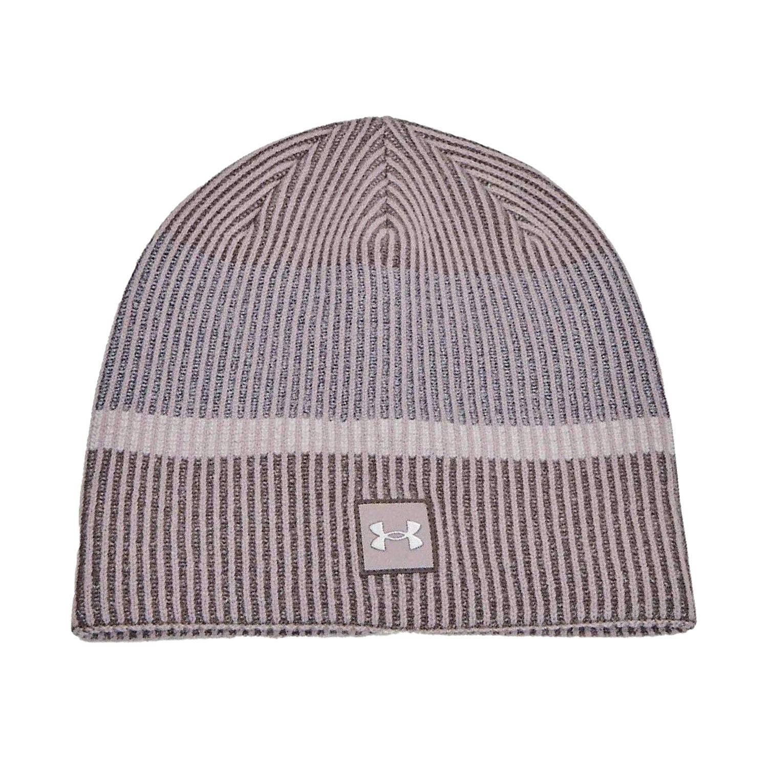 Under Armour Unisex Grey Adult Reflective Running Beanie - One Size